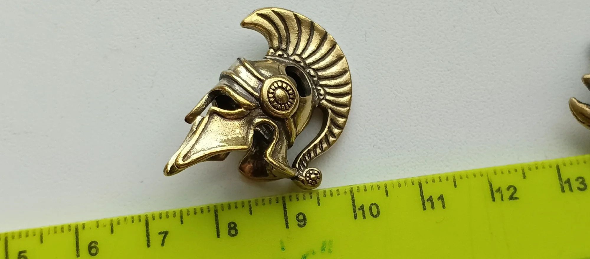 Handmade 3Pcs Spartan Roman Helmet Knife Beads Paracord Bead Zipper Size ONE SIZE - 7 Thumbnail