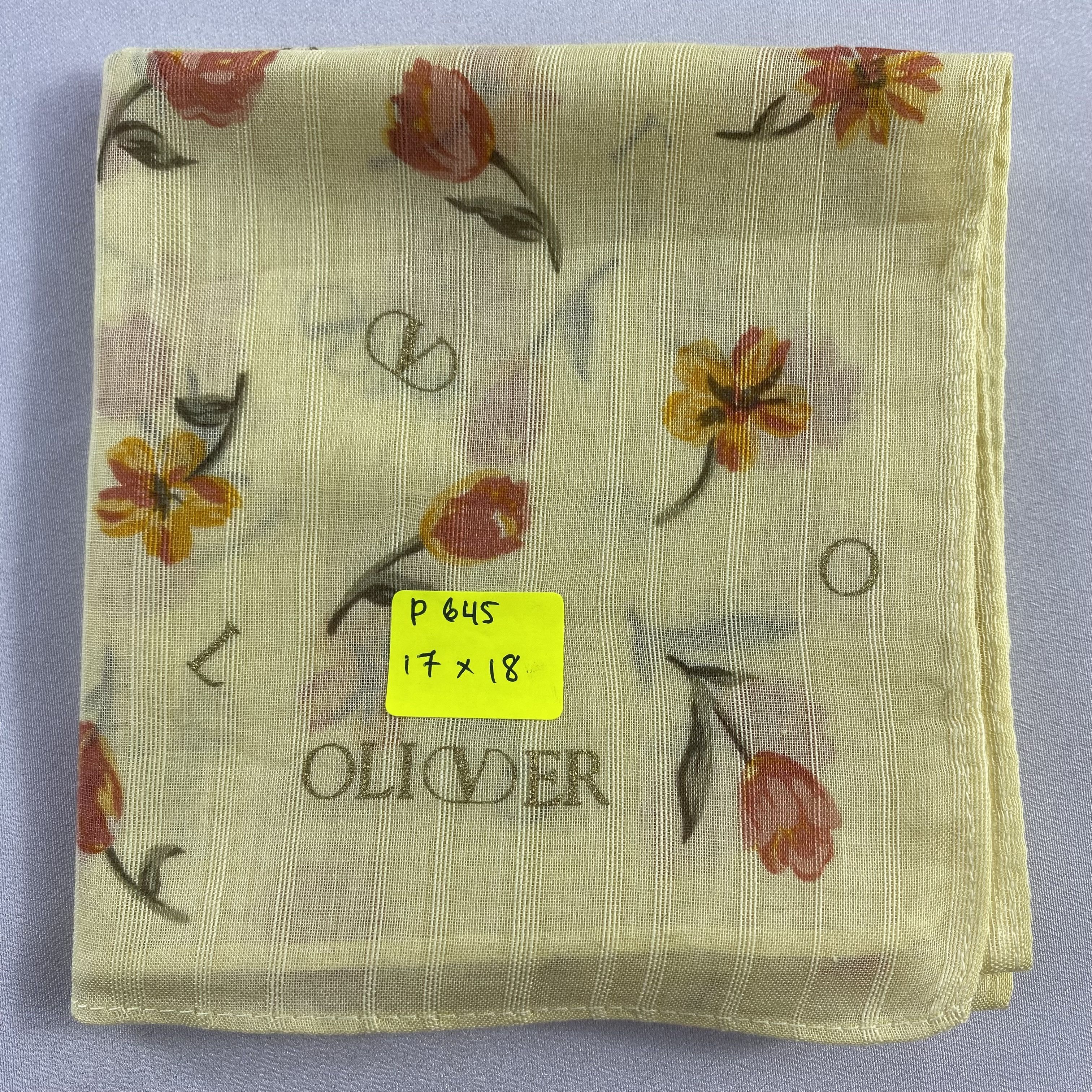 Vintage Oliver Handkerchief / Neckerchief / Bandana-P645 Size ONE SIZE - 5 Thumbnail