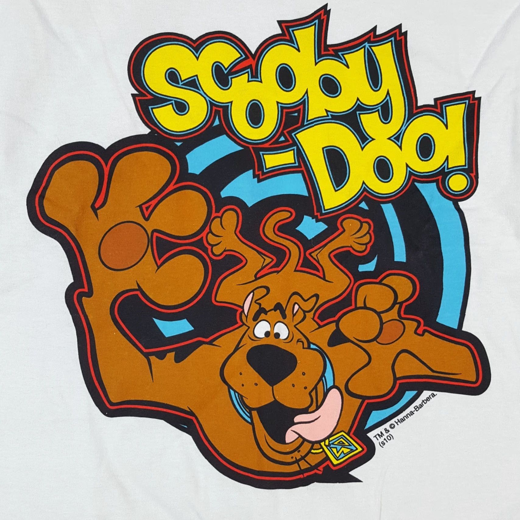 Delta VINTAGE Delta Scooby-Doo T-Shirt Men Medium Short Sleeve White Retro Cartoon 90s 2000s Size US M / EU 48-50 / 2 - 4 Thumbnail