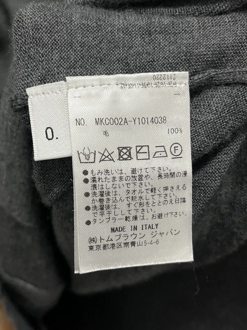 Thom Browne thom browneClassic four-striped gray cardigan jacket 2503-N Size US XS / EU 42 / 0 - 7 Thumbnail