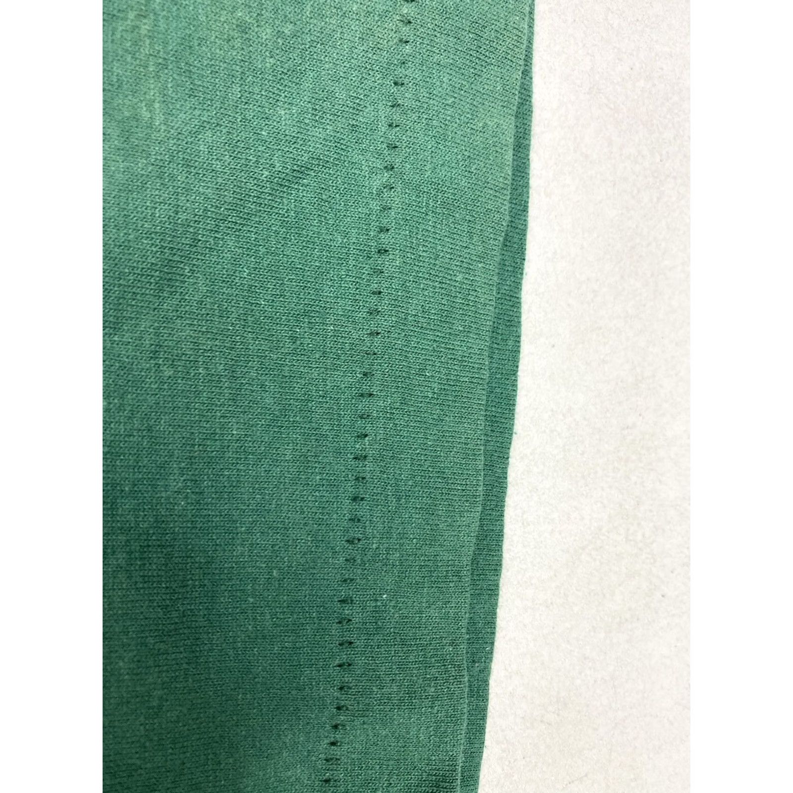 Hanes VINTAGE NVUS Graphic T-shirt Men XL Green USA 90s Single Stitch Size US XL / EU 56 / 4 - 5 Thumbnail
