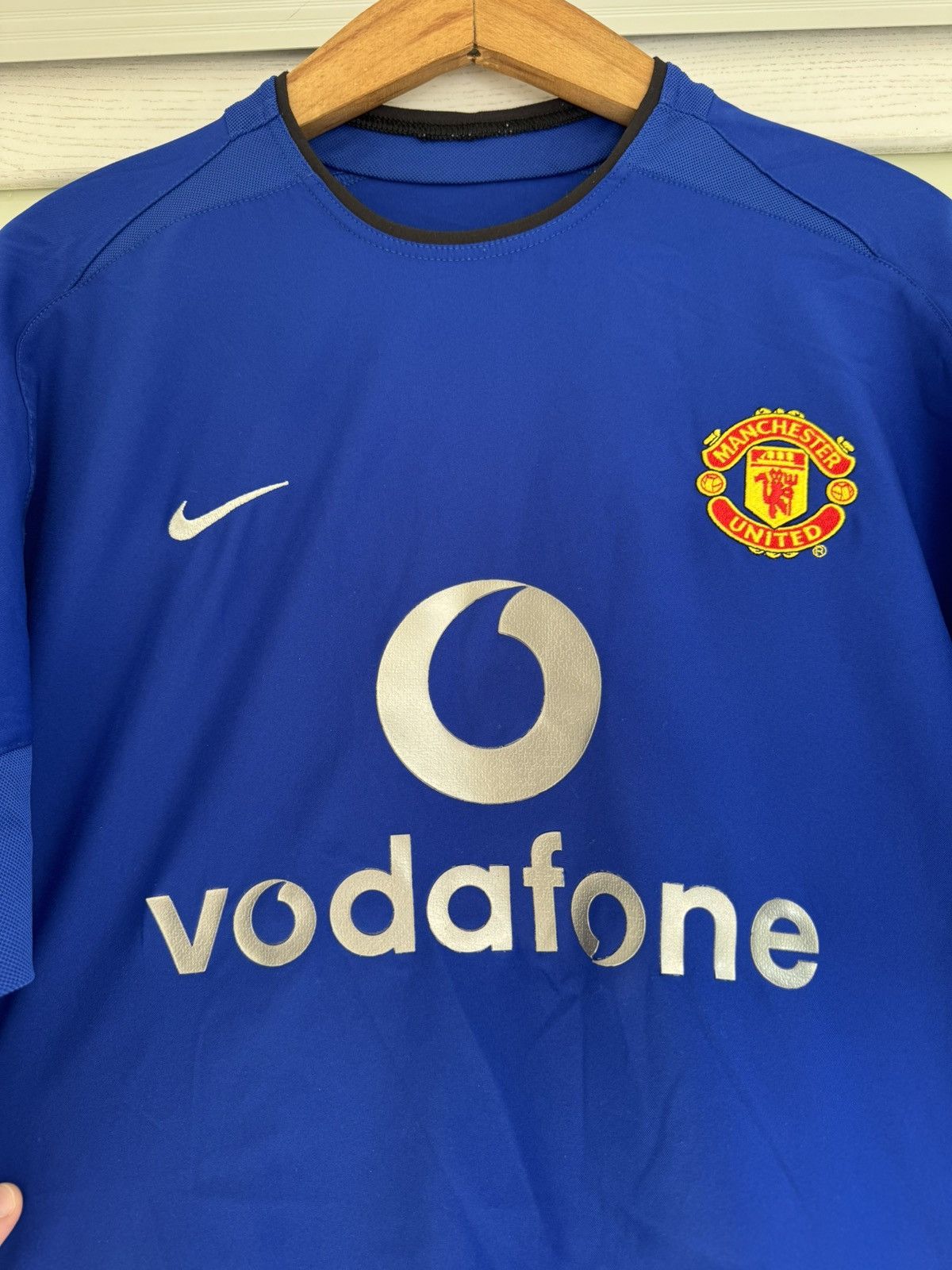Nike Vintage Manchester United 2002-2003 Third Soccer Jersey Kit Size US L / EU 52-54 / 3 - 5 Thumbnail