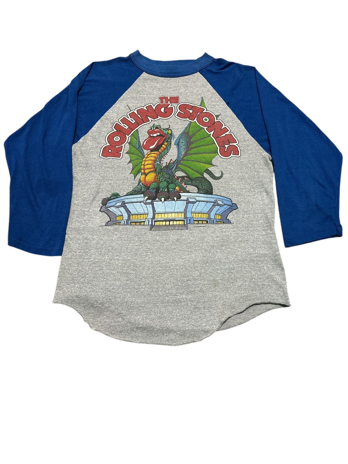 Vintage Vintage Band Tee The Rolling Stone 3qtr . Size US M / EU 48-50 / 2 - 1 Thumbnail
