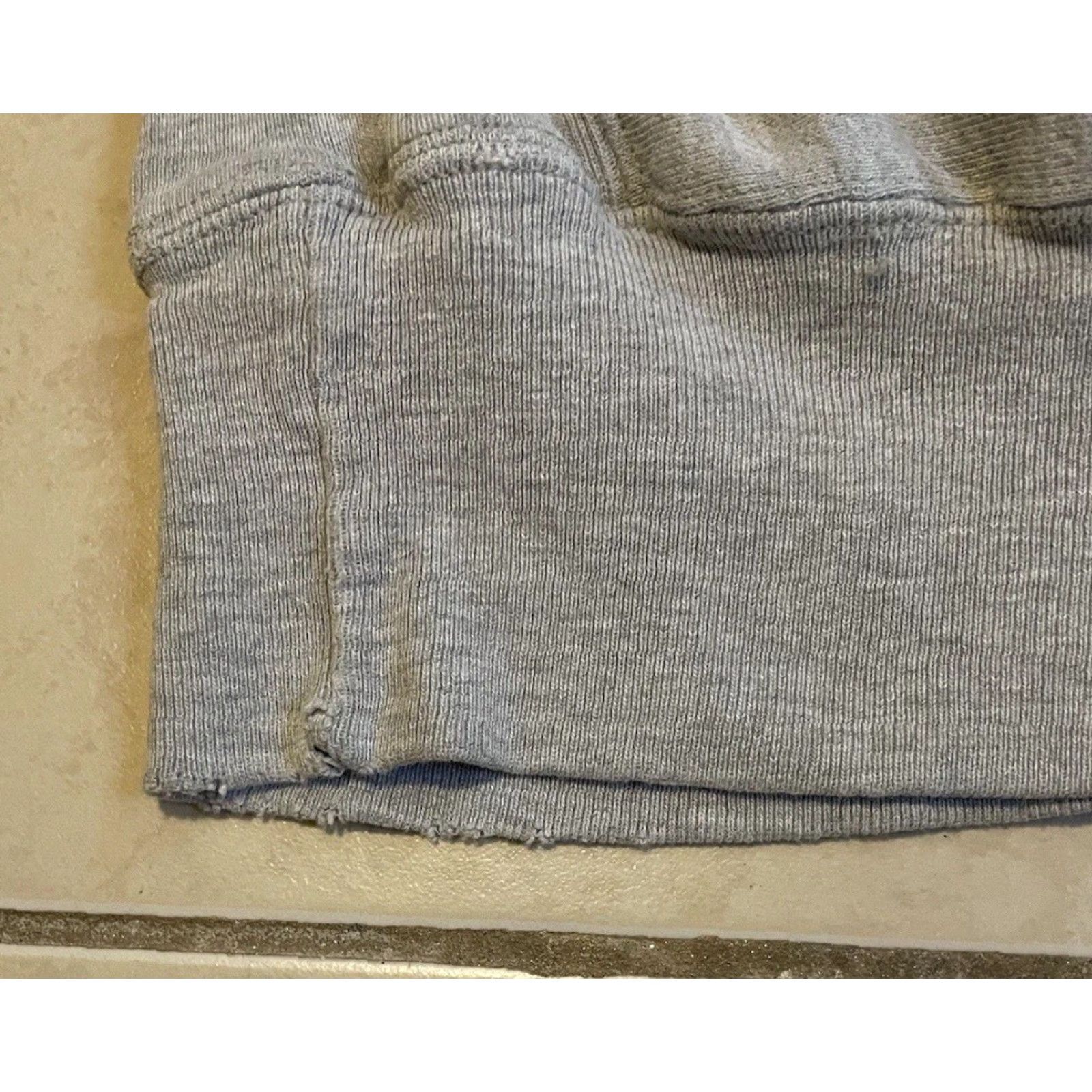 Champion VINTAGE Champion Croces Bar Faded Reverse Weave Sweatshirt S Gray Mens Hip Hop 90s College Size US S / EU 44-46 / 1 - 7 Thumbnail