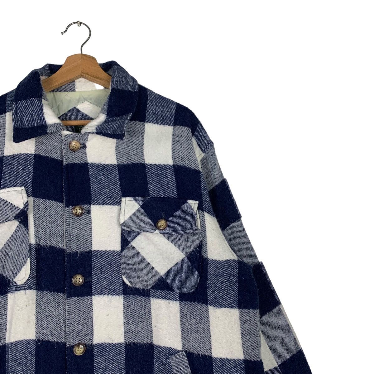 Japanese Brand RAMJET FREAK Collection Four Pocket Tartan Flannel #0538-C25 Size US L / EU 52-54 / 3 - 5 Thumbnail