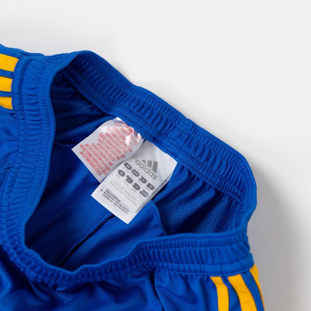 Adidas Adidas x Spain Mens Blue Football Soccer Shorts 3 Stripes Size US 28 / EU 44 - 5 Thumbnail
