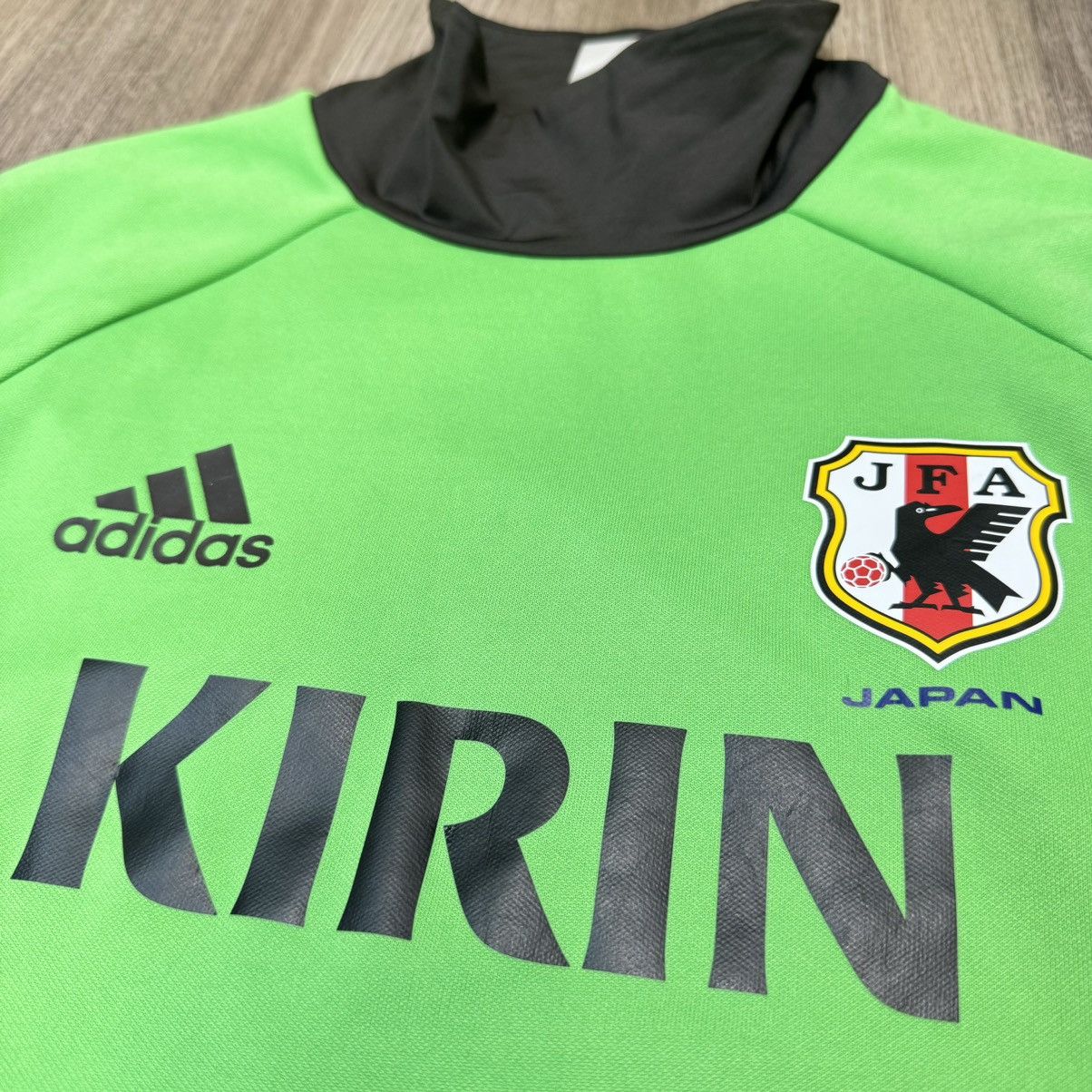 Adidas Japan 15/16 player issued training sweater Size US L / EU 52-54 / 3 - 4 Thumbnail