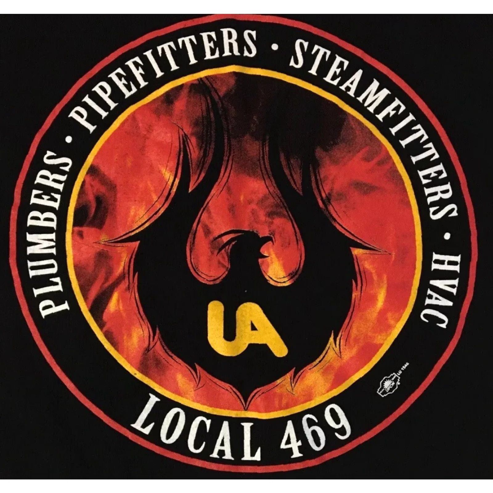 Vintage VINTAGE Local 469 Faded Flame Shirt 3XL Black 3XL Mens T-Shirt Punk Grunge Skate Harley California USA 80s 90s Trucker Biker Fire Size US XXL / EU 58 / 5 - 3 Thumbnail