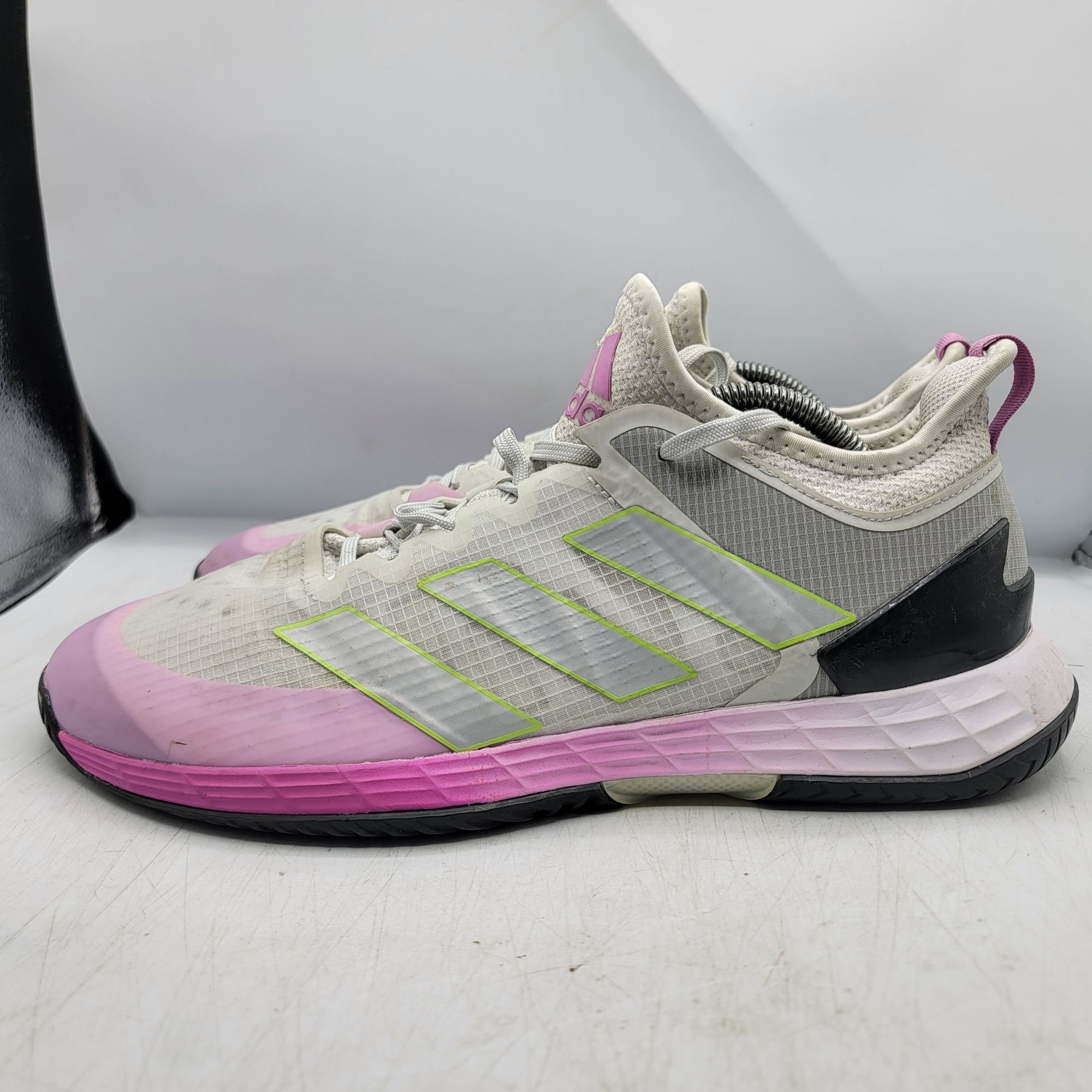 Adidas Adidas Adizero Ubersonic 4 Mens 10.5 Tennis Shoes Crystal Wh Size US 10.5 / EU 43-44 - 13 Thumbnail