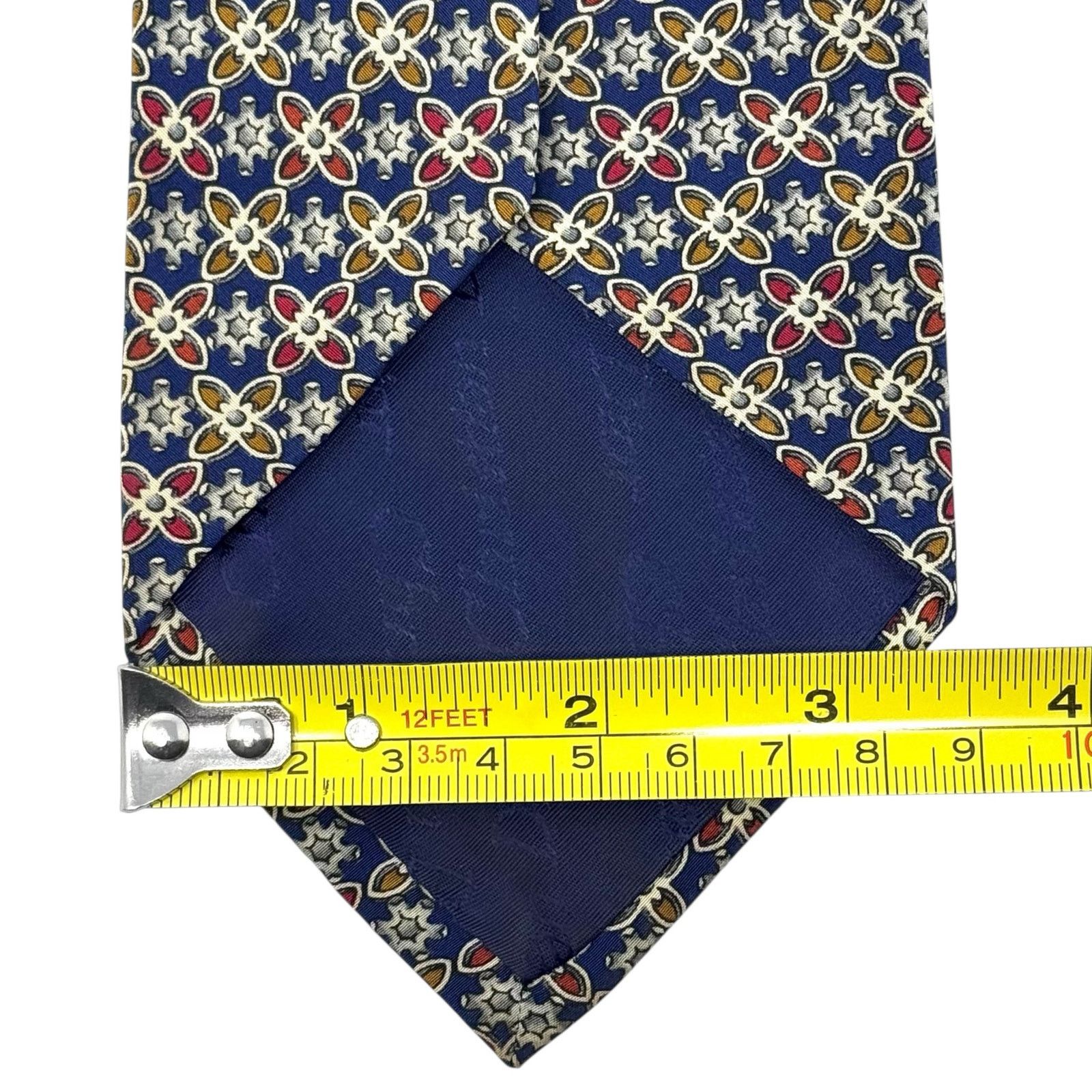 Christian Dior Monsieur Christian Dior Abstract Pattern Tie Size ONE SIZE - 11 Thumbnail