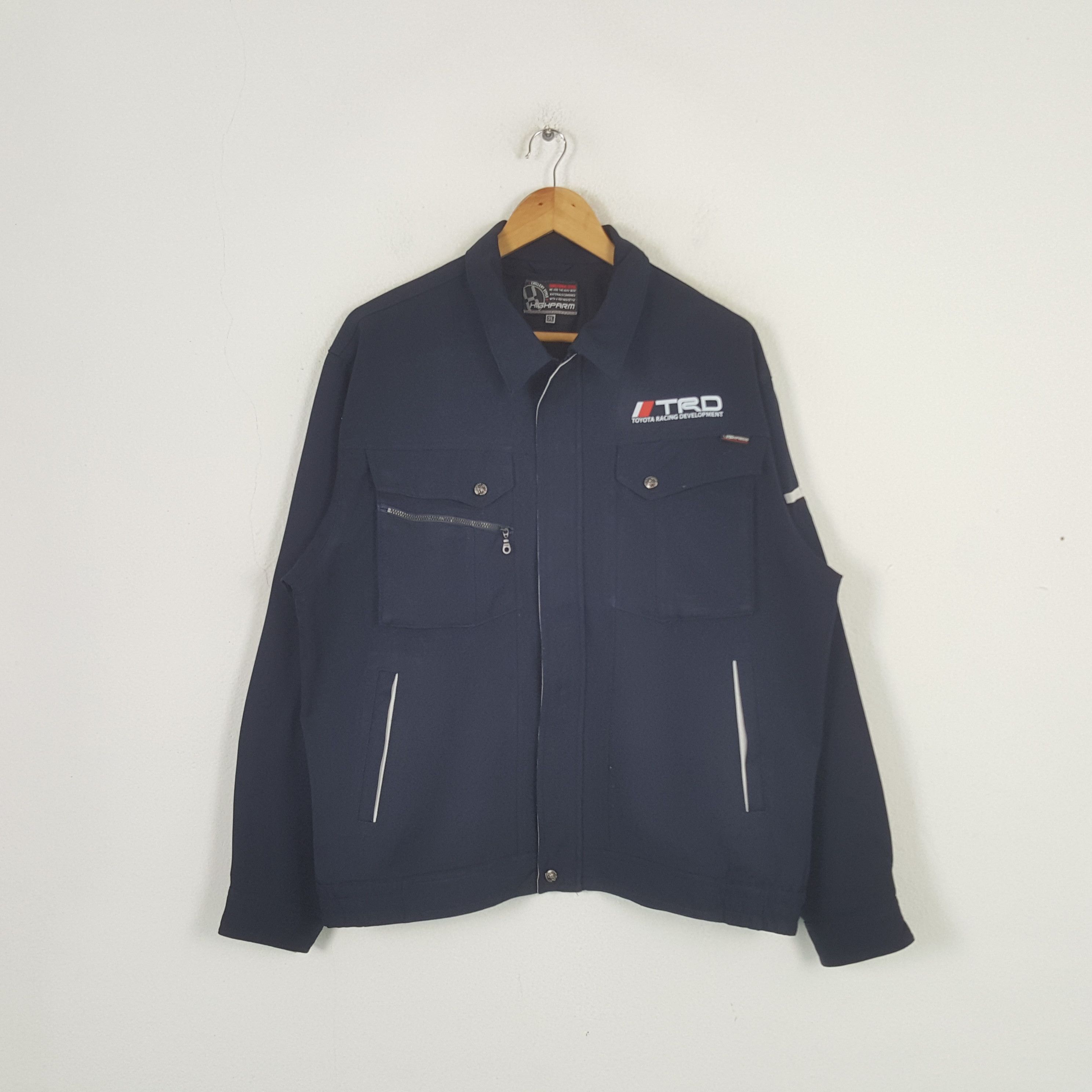 Japanese Brand × Vintage Vintage Toyota Racing Development TRD Custom Jacket C284N17 Size US L / EU 52-54 / 3 - 3 Thumbnail