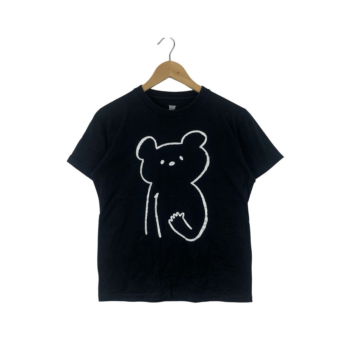 Other DESIGN BEAR CUTE Minimalist Graphic Tee Outline Character Size S / US 4 / IT 40 - 1 Thumbnail