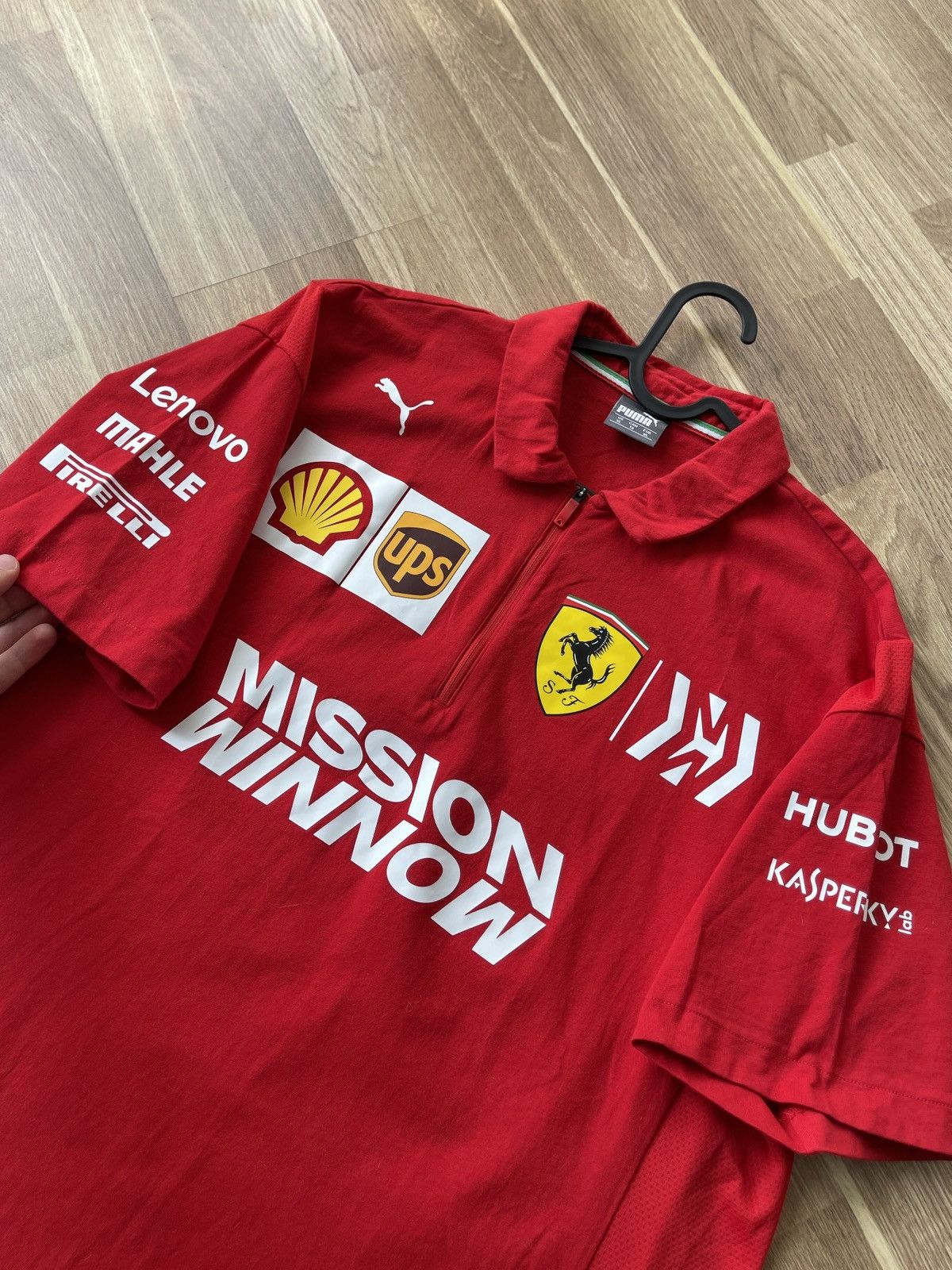 Ferrari × Formula 1 × Puma Polo F1 Puma Ferrari Mission Winnow 2019 Size XL Size US XL / EU 56 / 4 - 4 Thumbnail