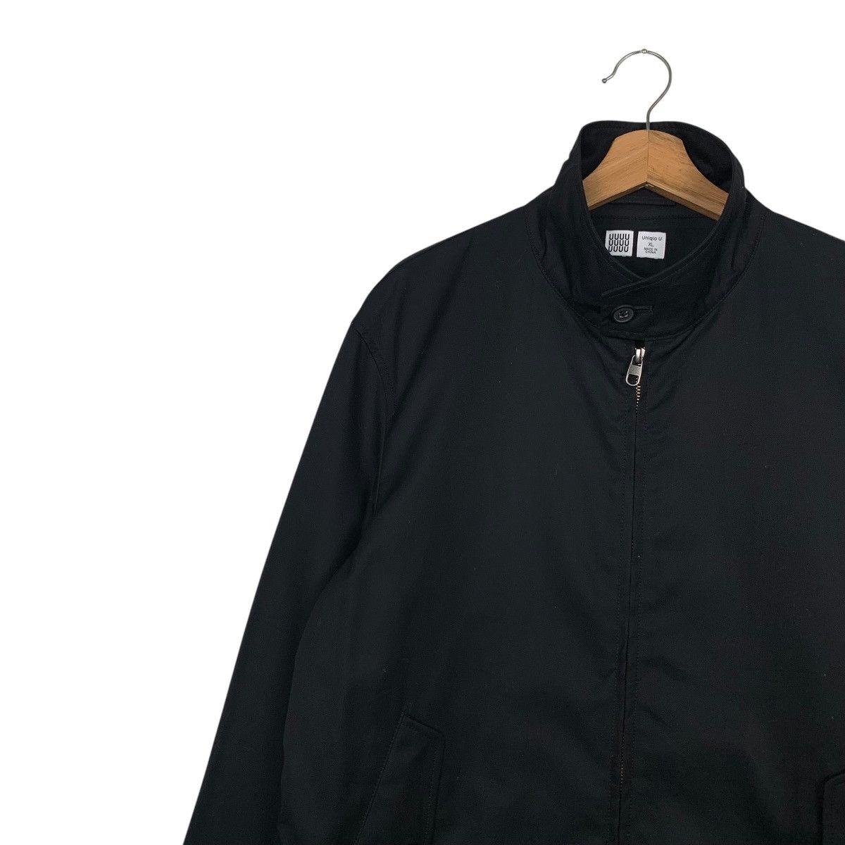 Lemaire × Uniqlo UNIQLO U Lemaire Black Cotton Casual Jacket #2534-C114 Size US XL / EU 56 / 4 - 6 Thumbnail