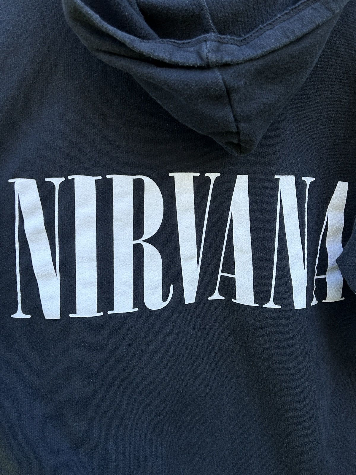 Band Tees 90s Vintage Nirvana Kurt Cobain Bootleg Hoodie Black Size S / US 4 / IT 40 - 5 Thumbnail