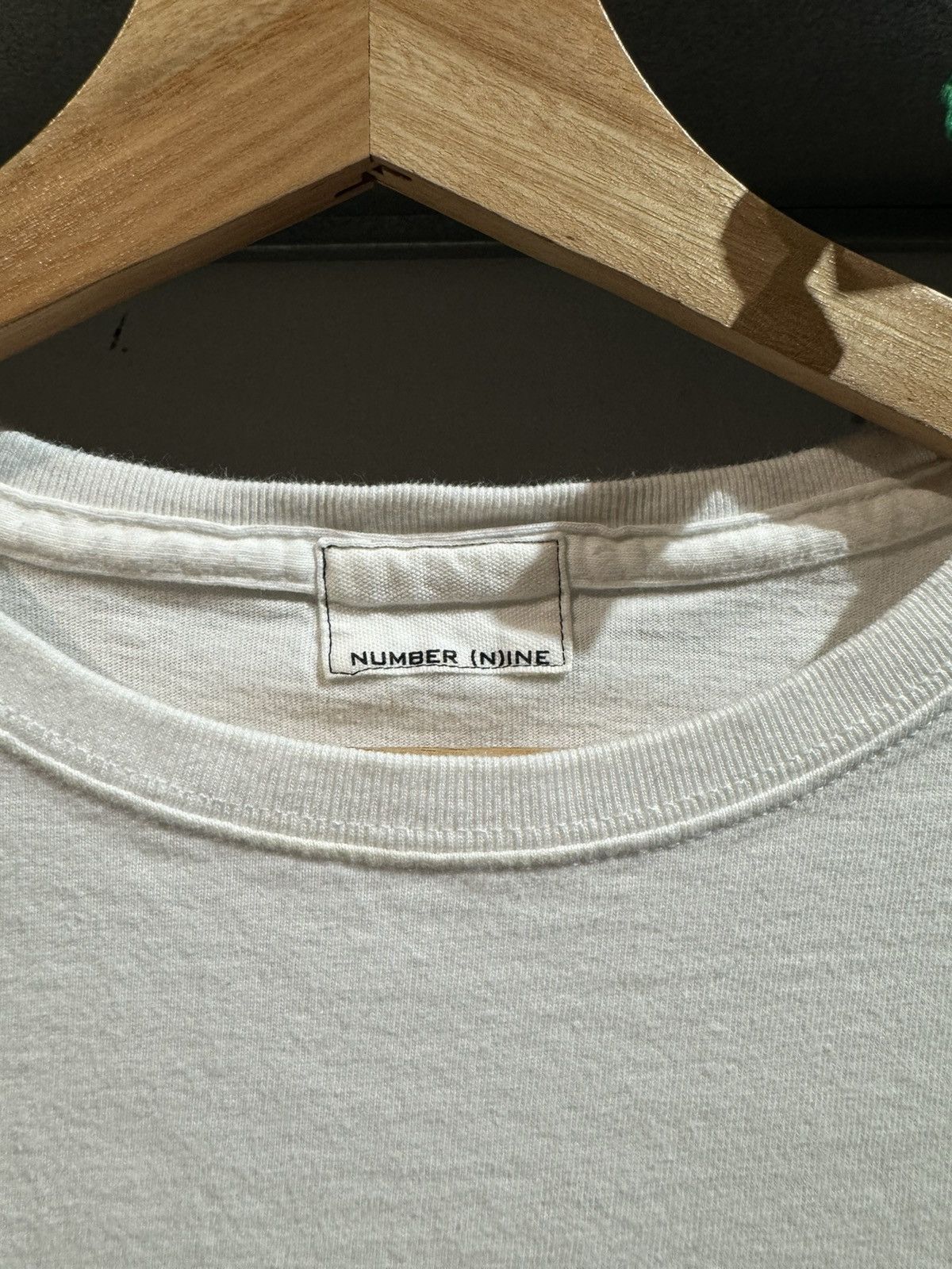 If Six Was Nine × Number (N)ine Number (N)ine Ripoff Fender Spellout Pocket White Tee Size US L / EU 52-54 / 3 - 4 Thumbnail