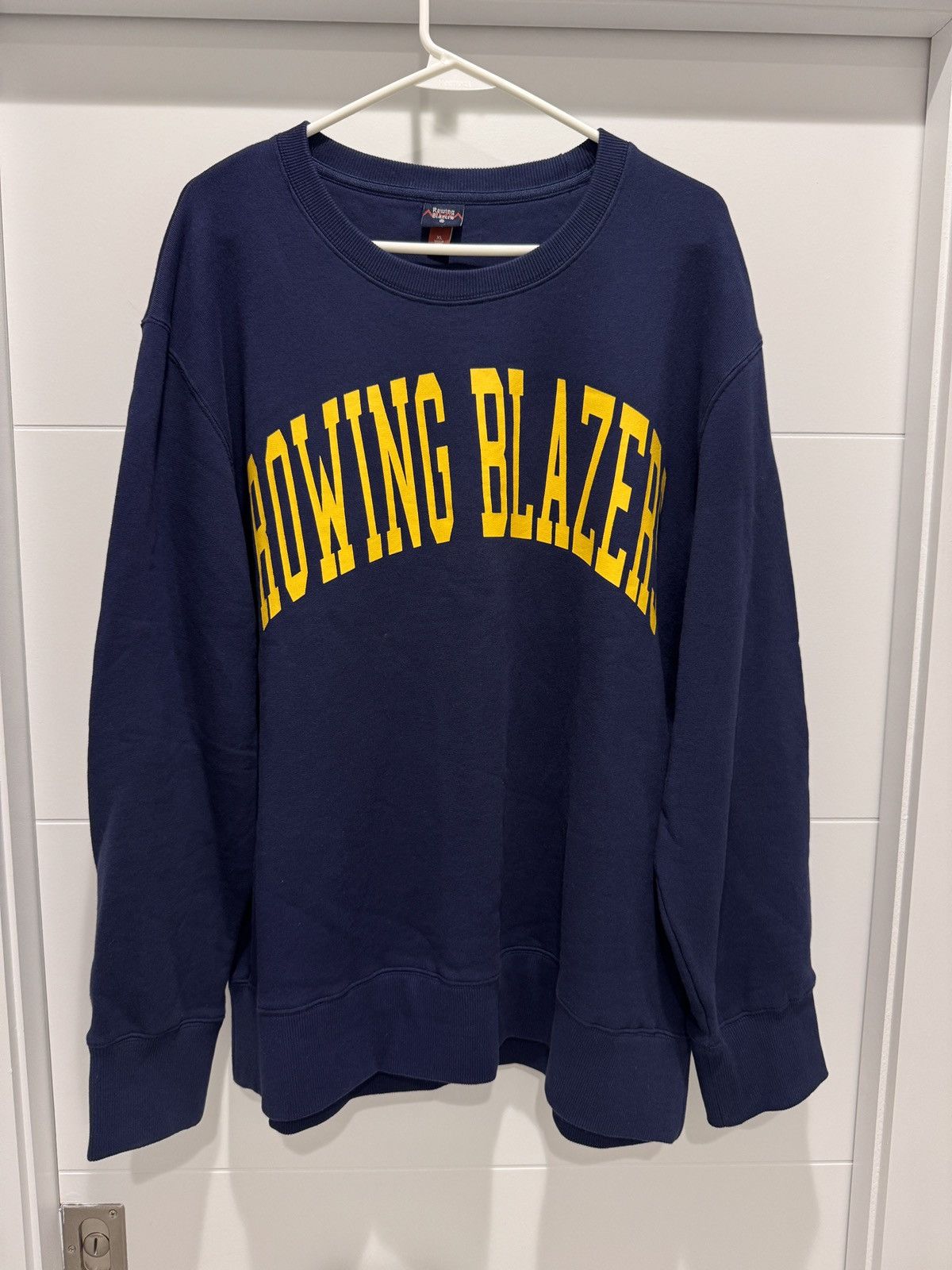 Rowing Blazers Rowing Blazers x Target Logo Navy Crewneck Sweater Size XL Size US XL / EU 56 / 4 - 1 Thumbnail