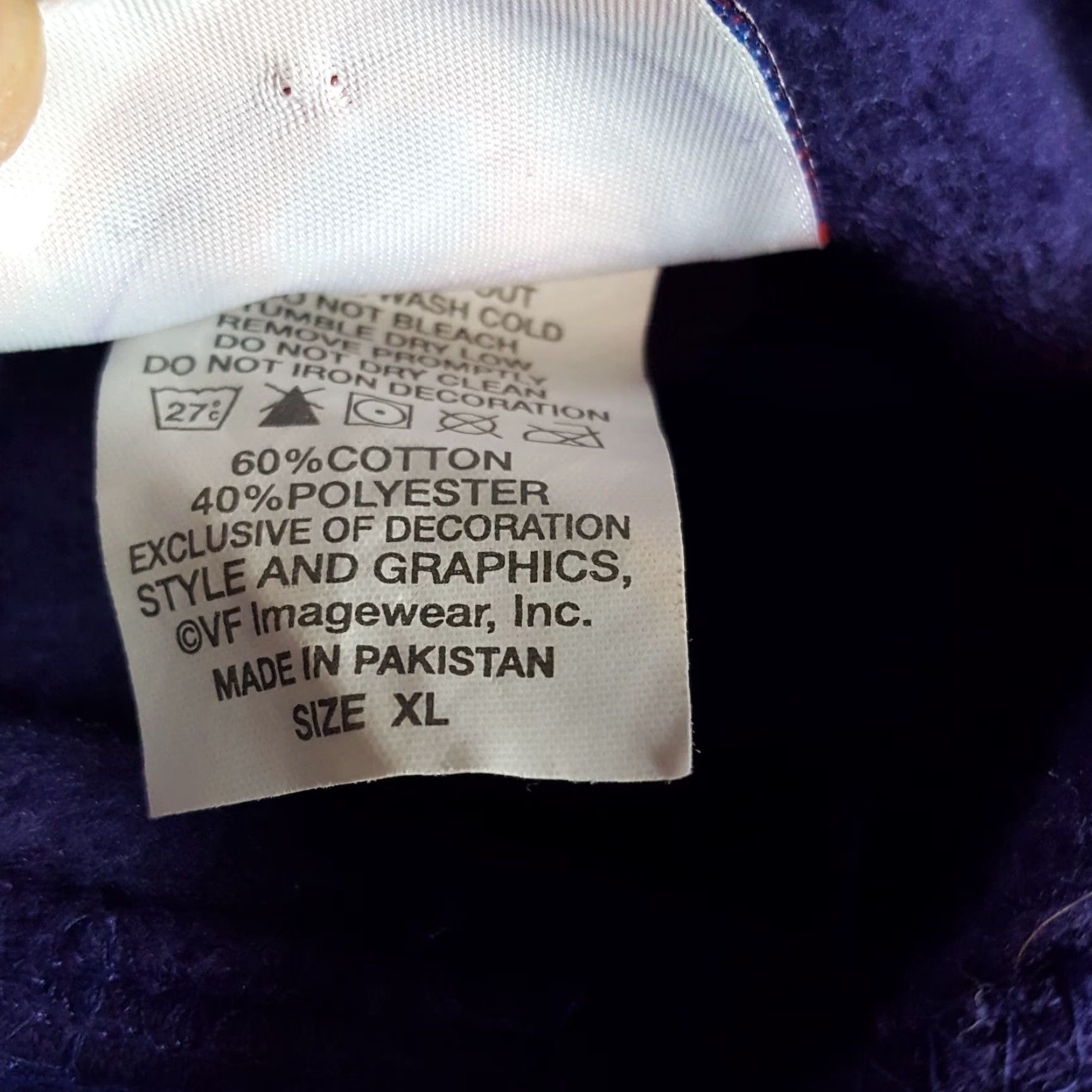 NFL VINTAGE NFL Baltimore Ravens Hoodie Pullover Sweatshirt Mens XL Purple Y2K Retro Sports Size US XL / EU 56 / 4 - 8 Thumbnail