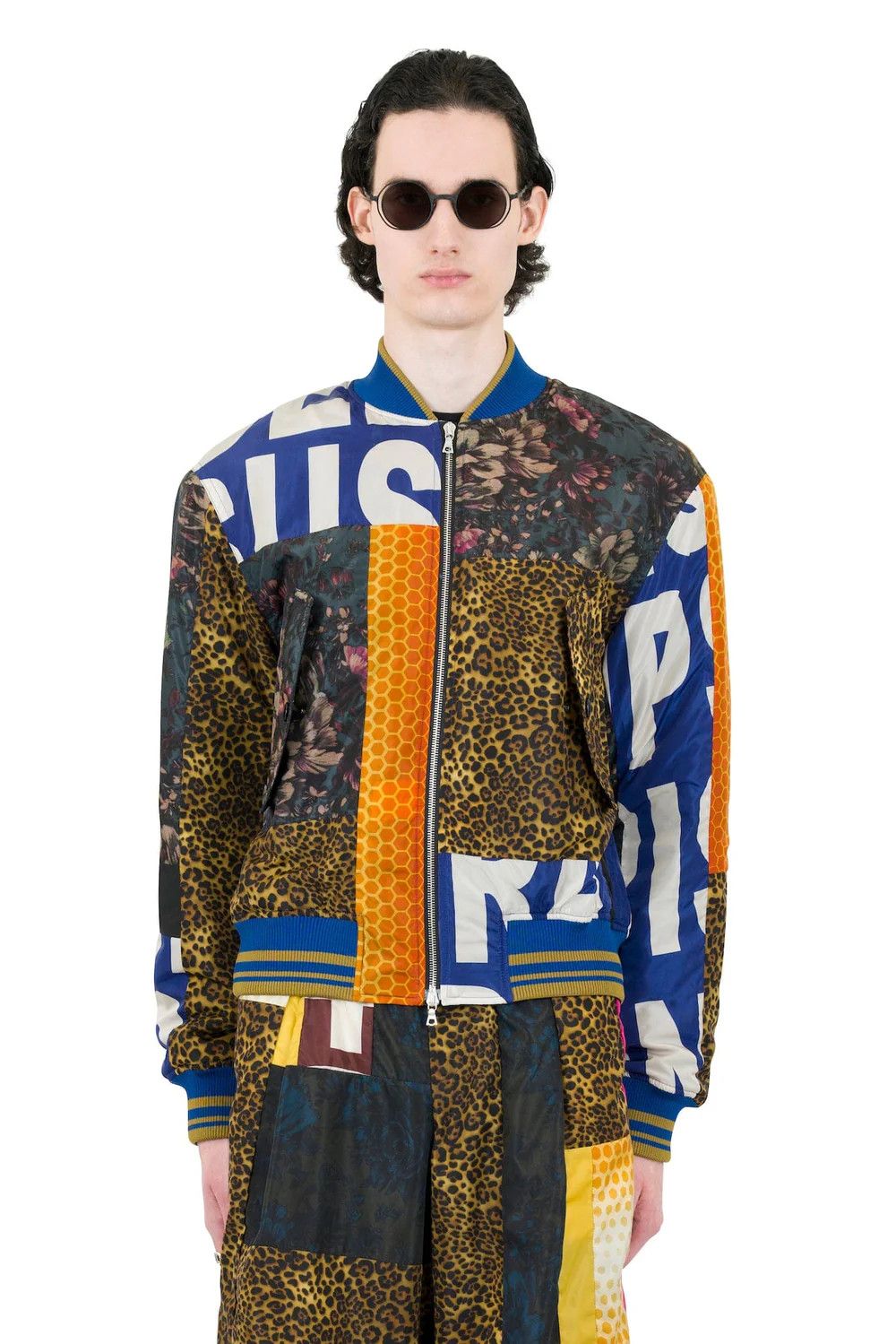Dries Van Noten Dries Van Noten Multicolor Floral Leopard Jacket M L Size US M / EU 48-50 / 2 - 1 Thumbnail