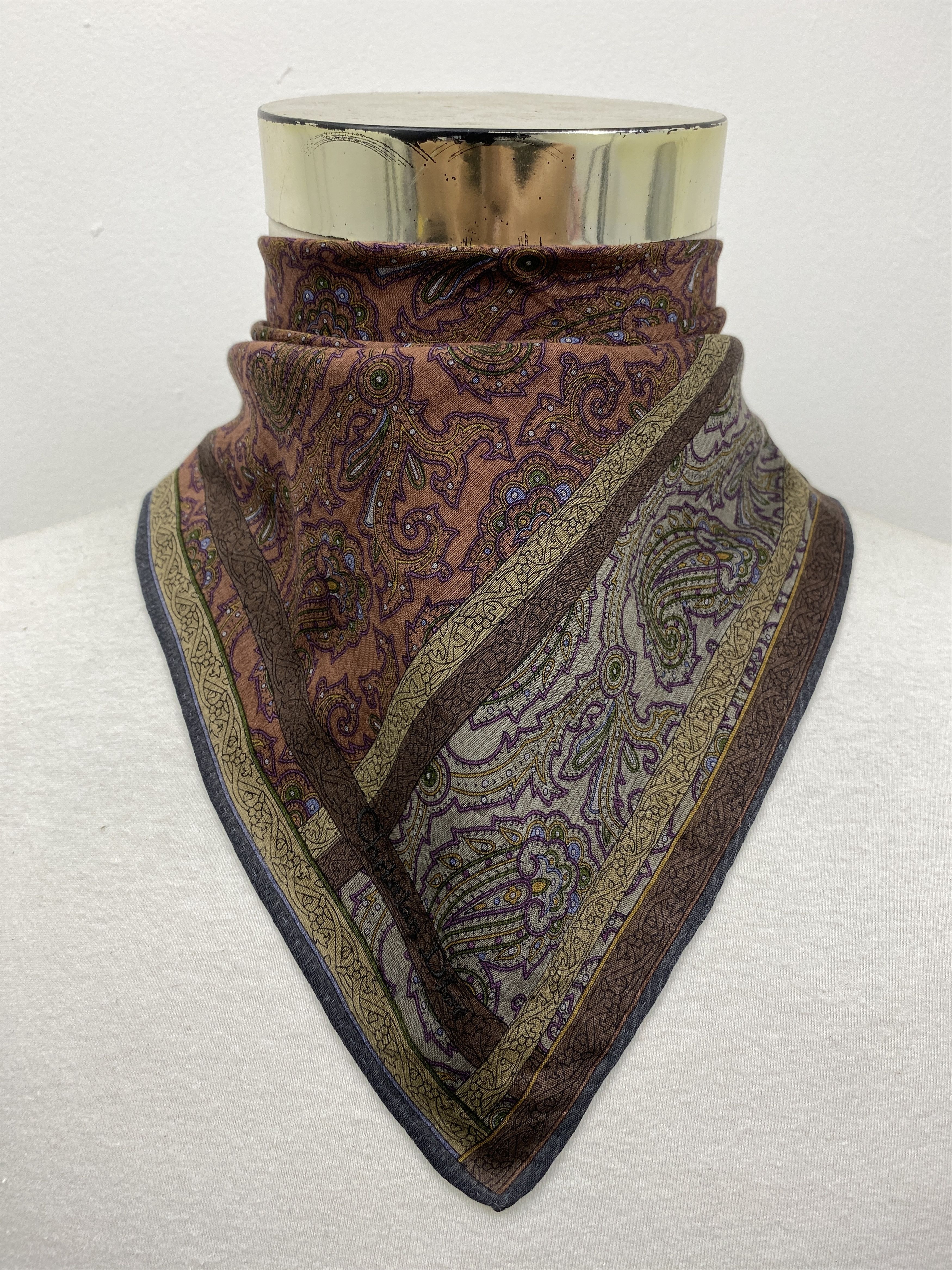 Christian Dior Monsieur Christian Dior Bandana / Handkerchief / Neckerchief HKC0206 Size ONE SIZE - 2 Thumbnail