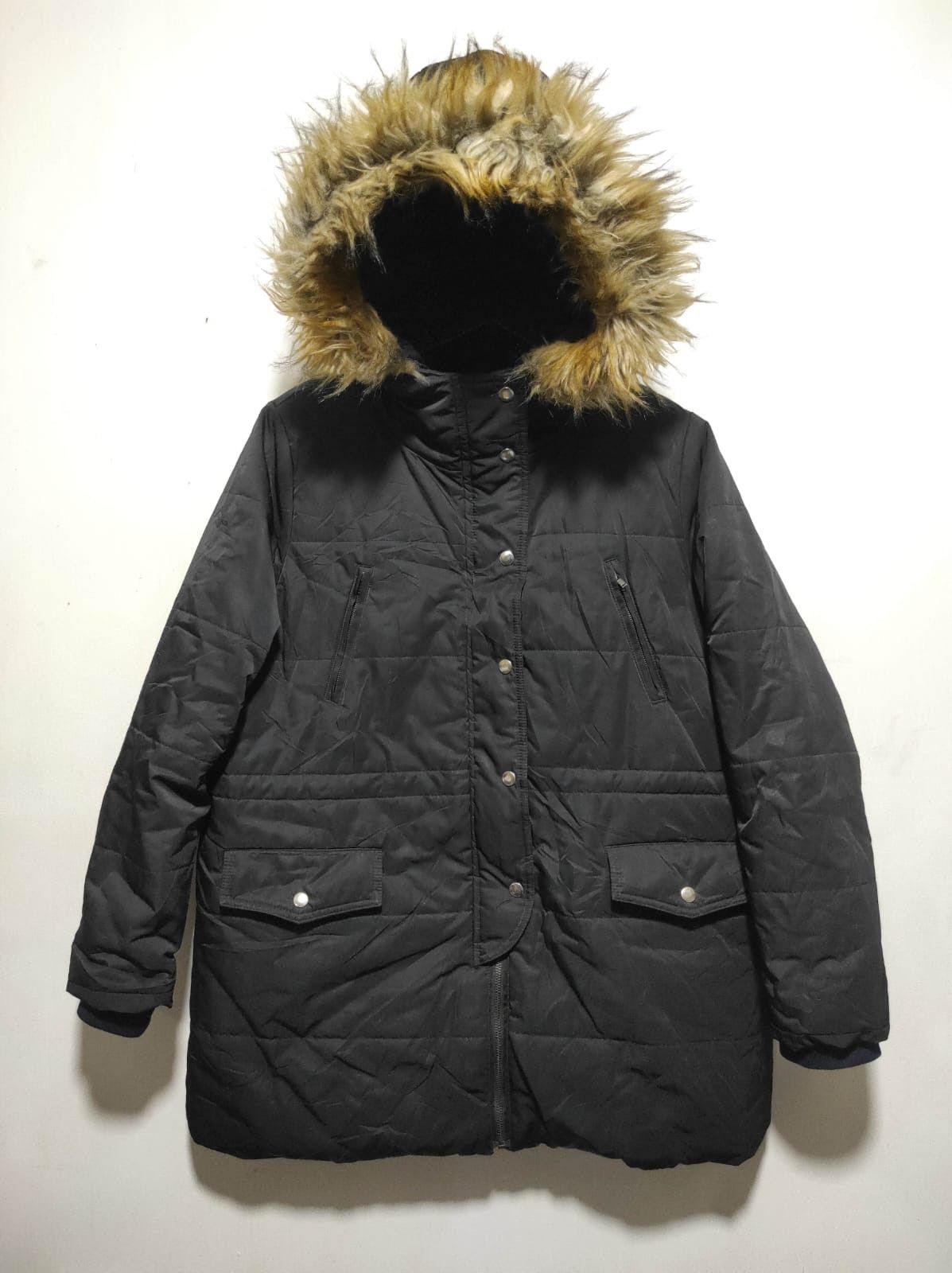 Japanese Brand Fly Jacket fur hoodie parka jacket Size US M / EU 48-50 / 2 - 2 Thumbnail