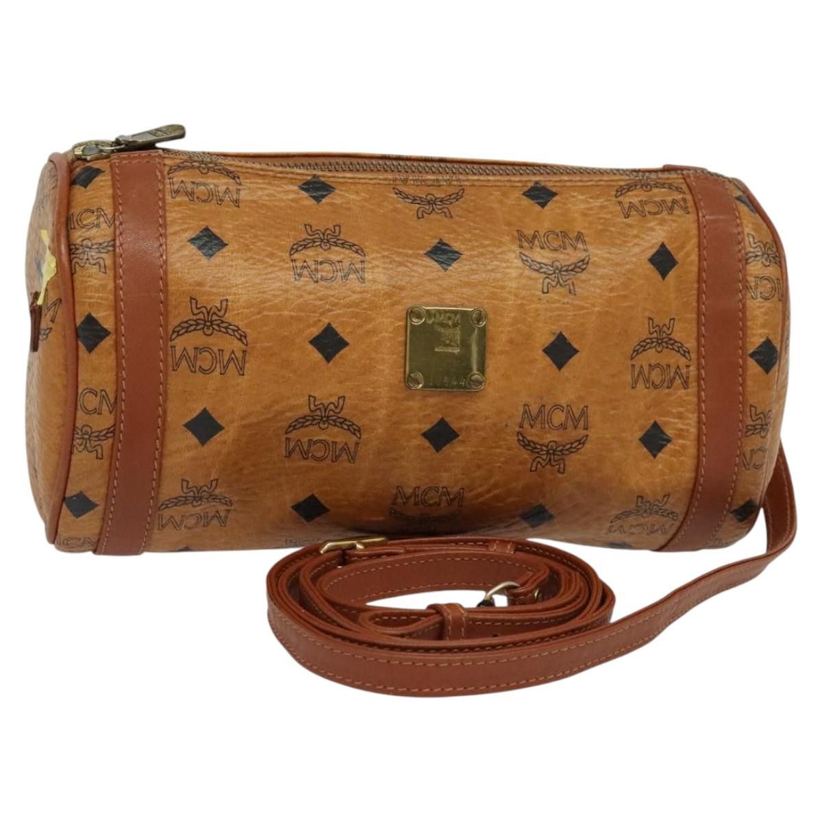 MCM MCM Vicetos Logogram Shoulder Bag PVC Leather Size ONE SIZE - 1 Thumbnail