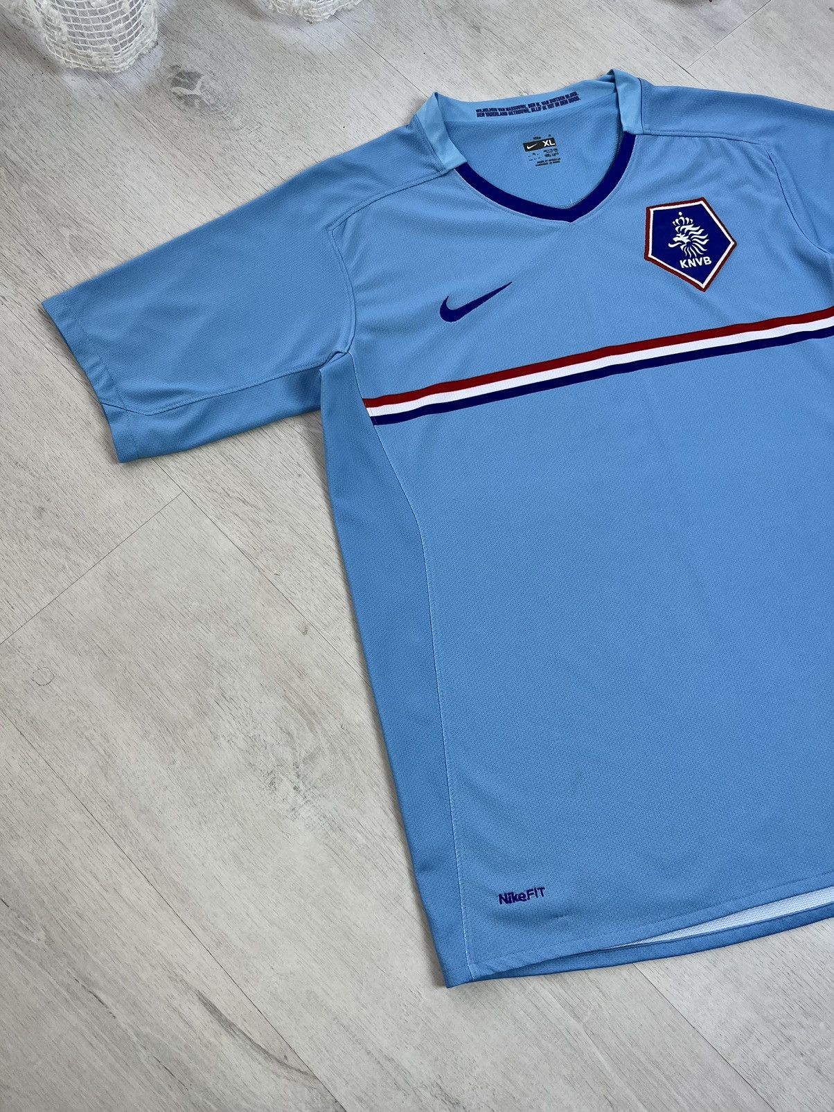 Nike Vintage Nike 2008 Holland Netherlands Soccer Jersey Home Y2K Size US S / EU 44-46 / 1 - 2 Thumbnail