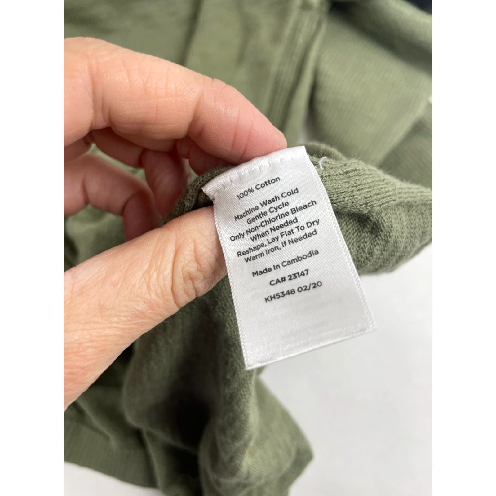 Talbots Talbots Sweater Women's Size Medium Green V-neck Pullover Ribbed Long Sleeve Size M / US 6-8 / IT 42-44 - 8 Thumbnail