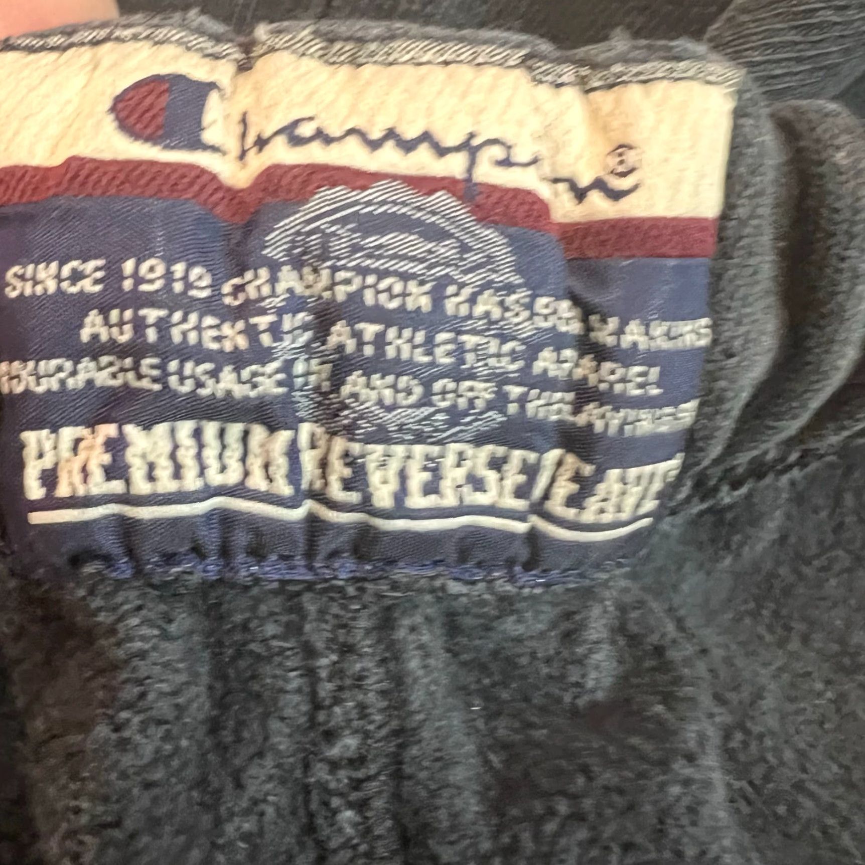 Champion VINTAGE Champion Sweatpants Black Adult Medium Basketball 90s Mens Size US 31 - 7 Thumbnail