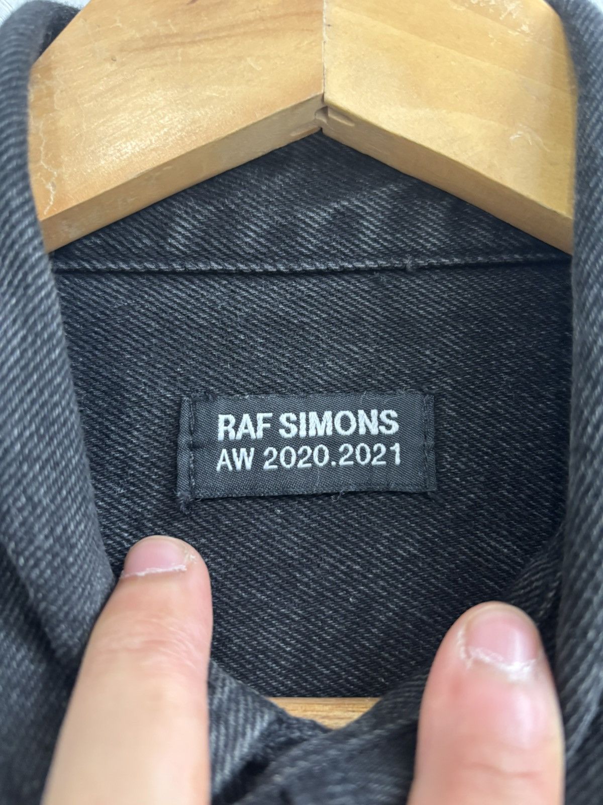 Raf Simons Raf Simons AW20 -21 life on Mars oversized denim jacket Size US M / EU 48-50 / 2 - 7 Thumbnail