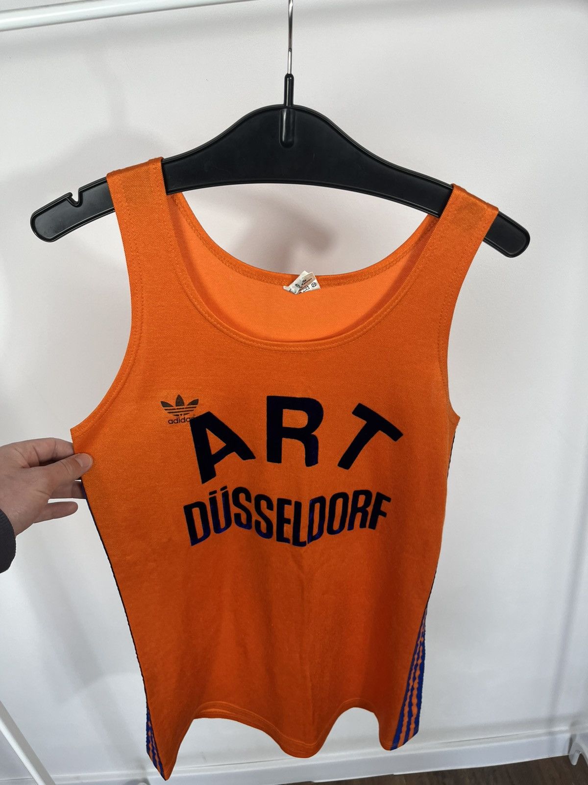 Adidas Vintage Adidas Erima Tank Top ART Düsseldorf West Germany Size US S / EU 44-46 / 1 - 4 Thumbnail