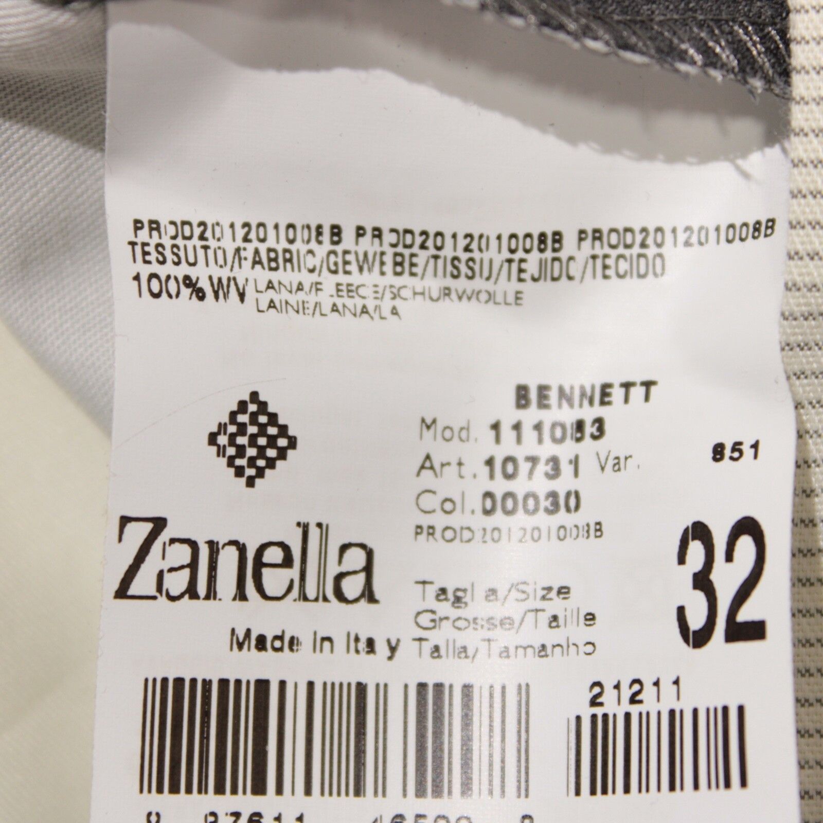 Zanella Zanella New with tags Dress Pants Size 32 US In Gray Size US 32 / EU 48 - 5 Thumbnail