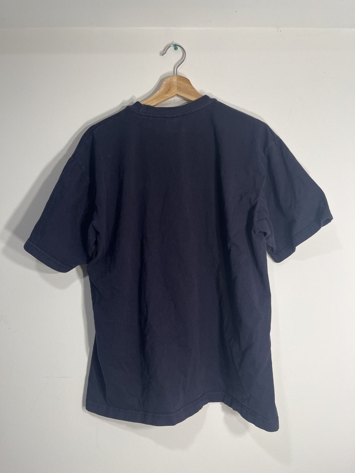 Versace × Versace Jeans Couture Versace Jean Couture logo dark blue T-shirt Size US M / EU 48-50 / 2 - 2 Thumbnail