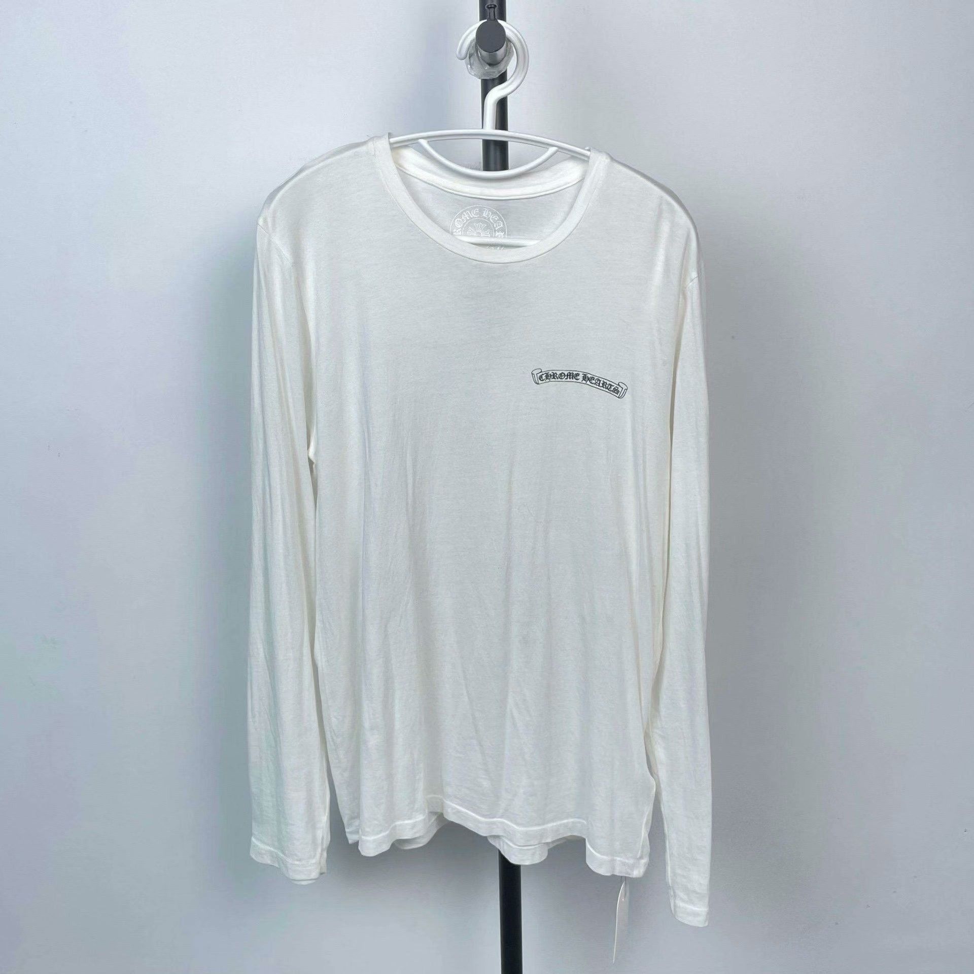 Chrome Hearts Chrome Hearts White T-Shirt S Women Size S / US 4 / IT 40 - 1 Thumbnail