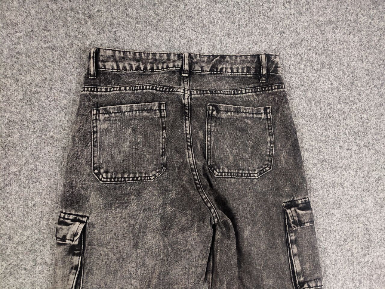 If Six Was Nine Baggy Faded Cargo If Six Was Nine Style Parachute Y2K Pants Size US 31 - 9 Thumbnail
