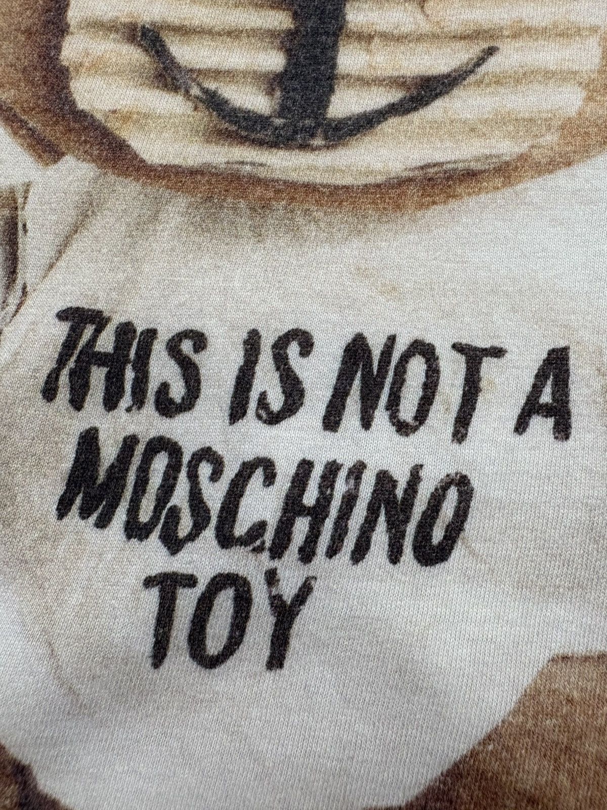 Moschino Moschino This Is Not A Moschino Toy Teddy Bear T-Shirt Size XXS / US 00 / IT 34 - 8 Thumbnail