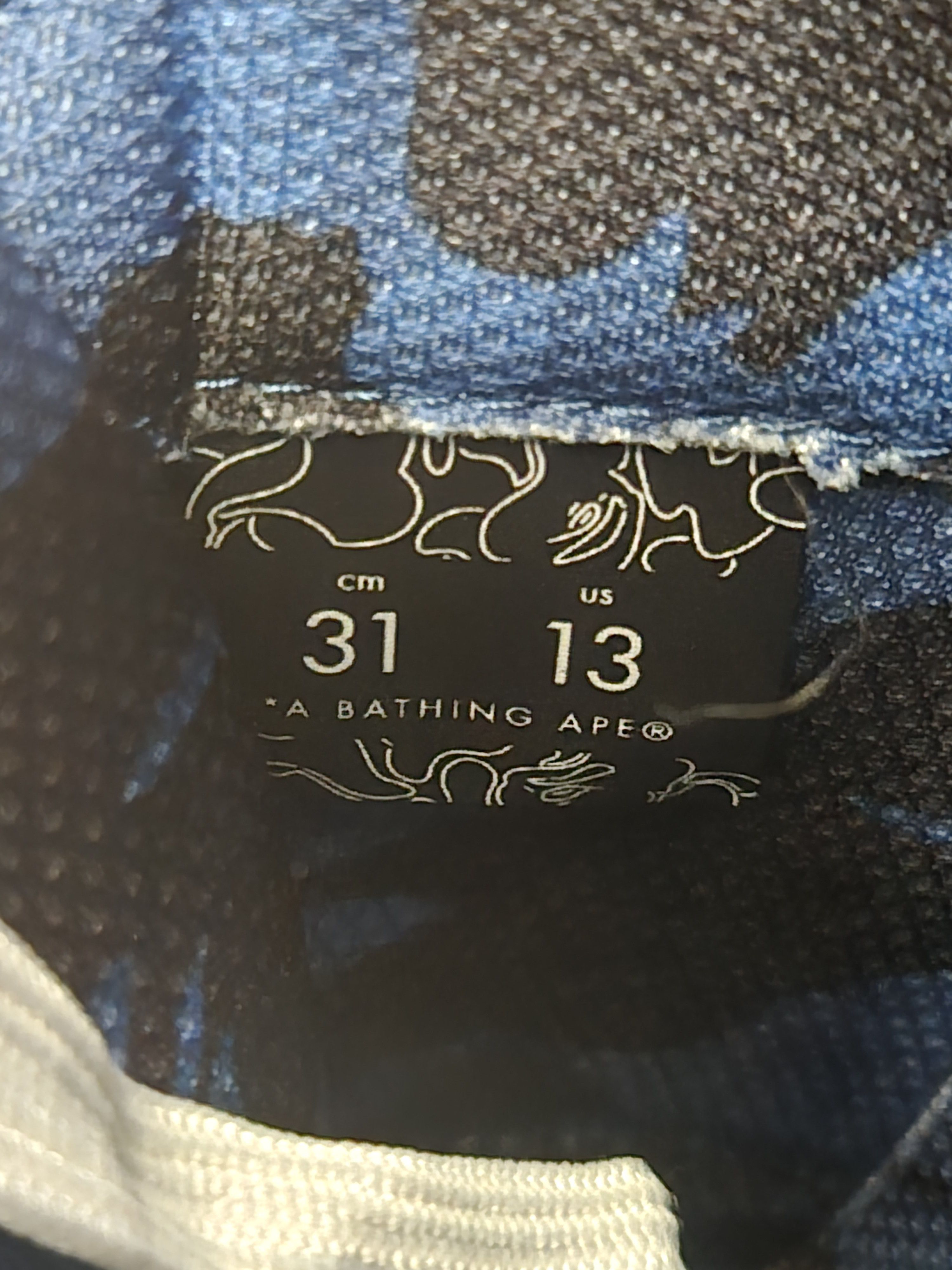 Bape Bape Road Sta Patent Leather Blue Size US 13 / EU 46 - 4 Thumbnail