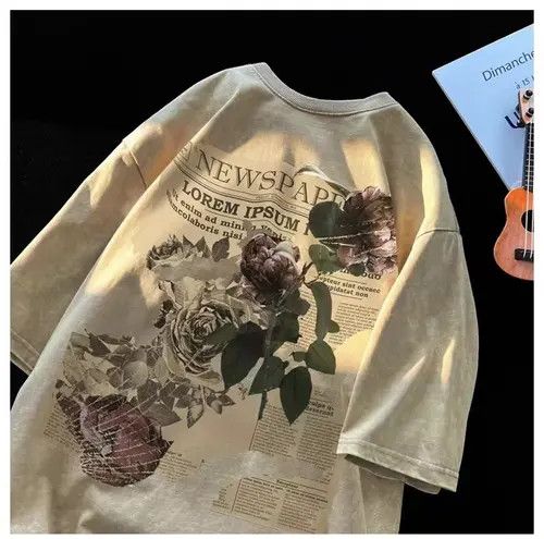 VIBE Vintage High Street Hip Hop Loose T-Shirt Size US XS / EU 42 / 0 - 1 Thumbnail
