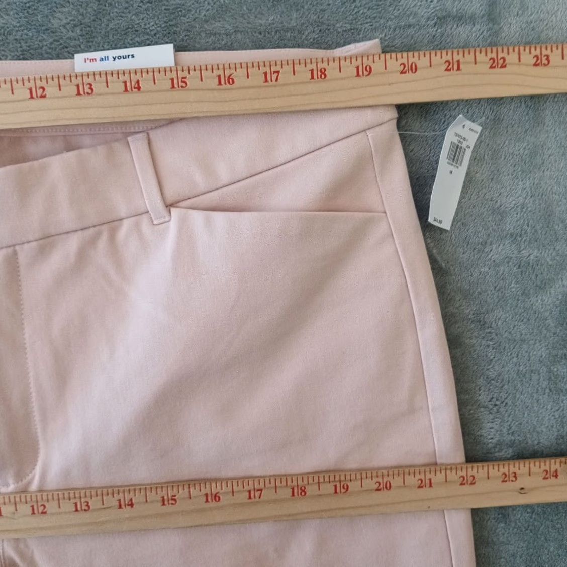 Old Navy Old Navy Pixie Skinny Ankle Pants Womens Size 18 Pink Pockets 38x26 New Size 40" / US 18 - 3 Thumbnail
