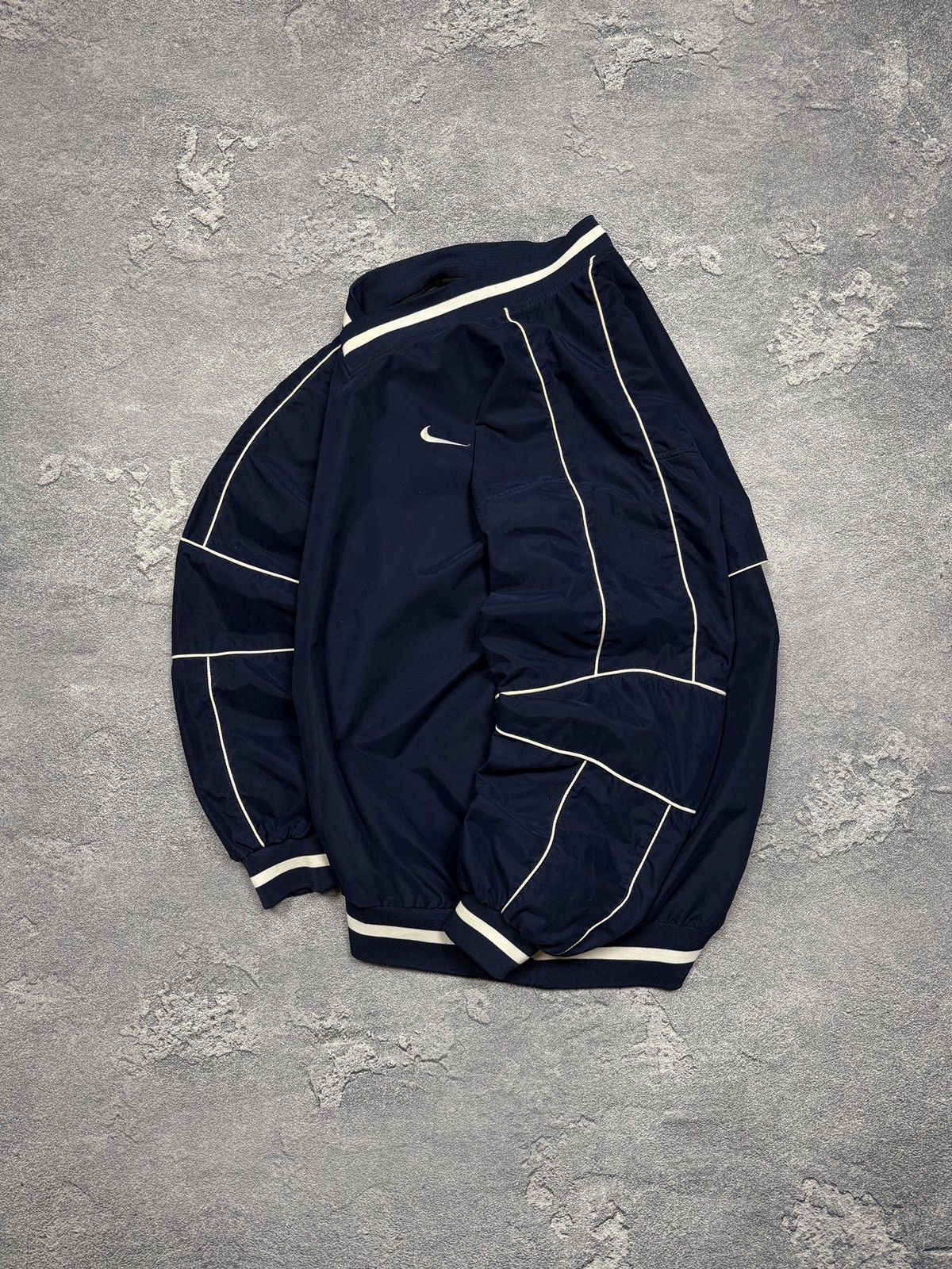 Nike × Vintage 90s Nike Vintage Anorak Oversize Jacket Y2K Size US XL / EU 56 / 4 - 3 Thumbnail