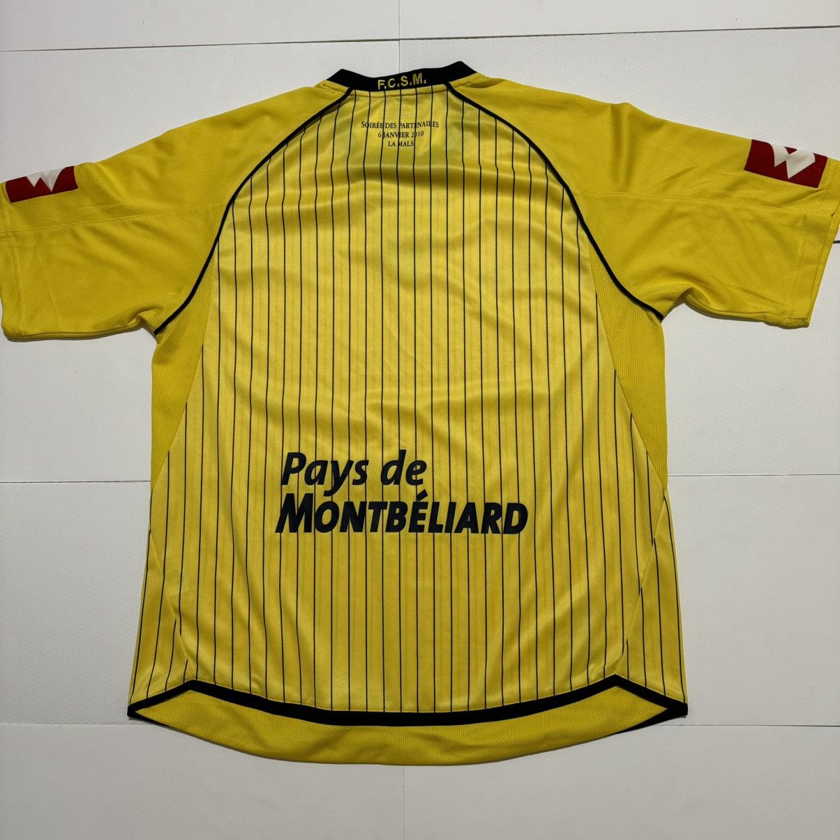 Lotto Sport Lotto FCSM Sochaux 2009/10 Home Football Soccer Jersey Size US XL / EU 56 / 4 - 9 Thumbnail