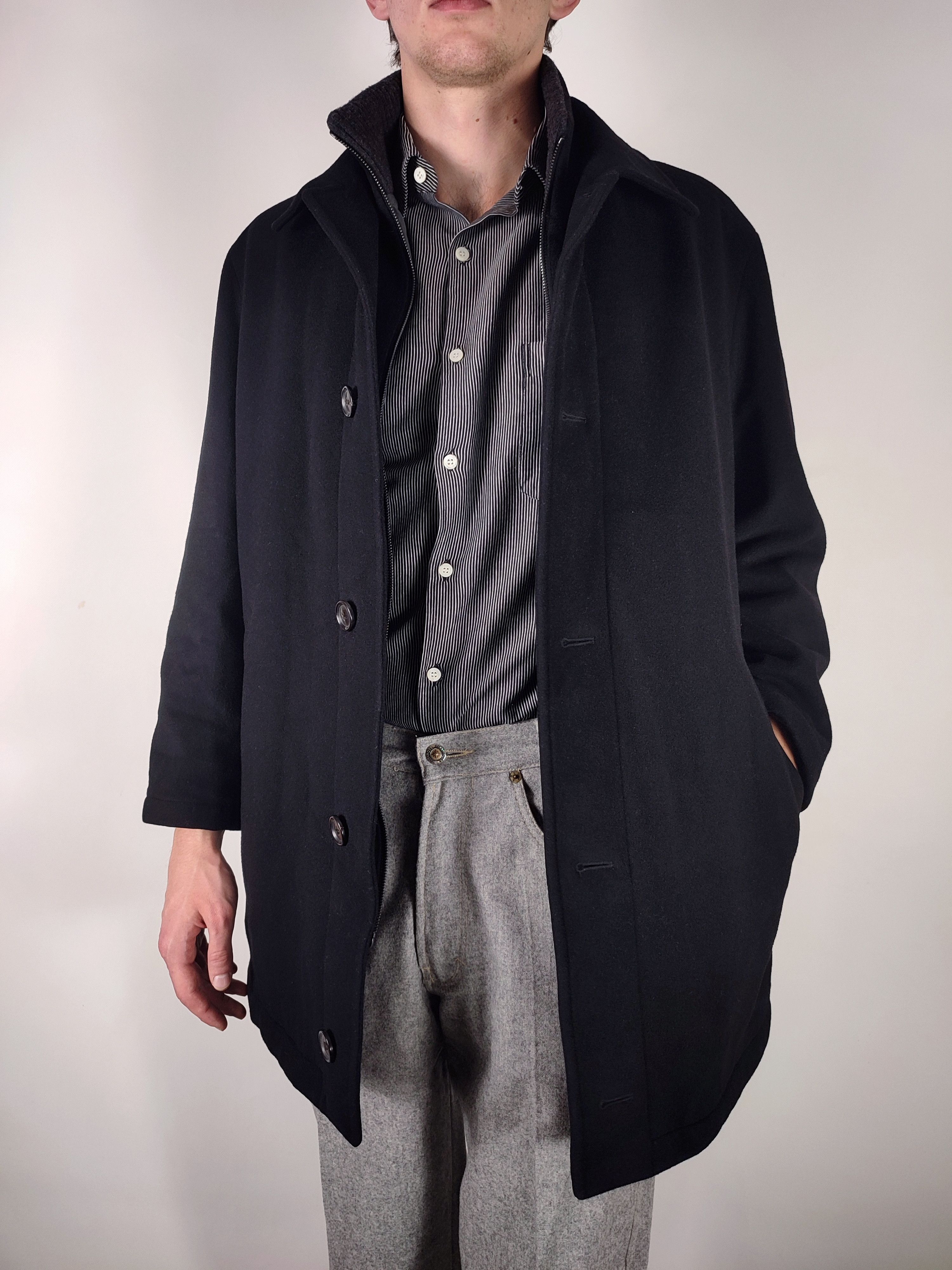 Hugo Boss Hugo Boss Light Puffer Wool Coat Jacket Size US M / EU 48-50 / 2 - 6 Thumbnail