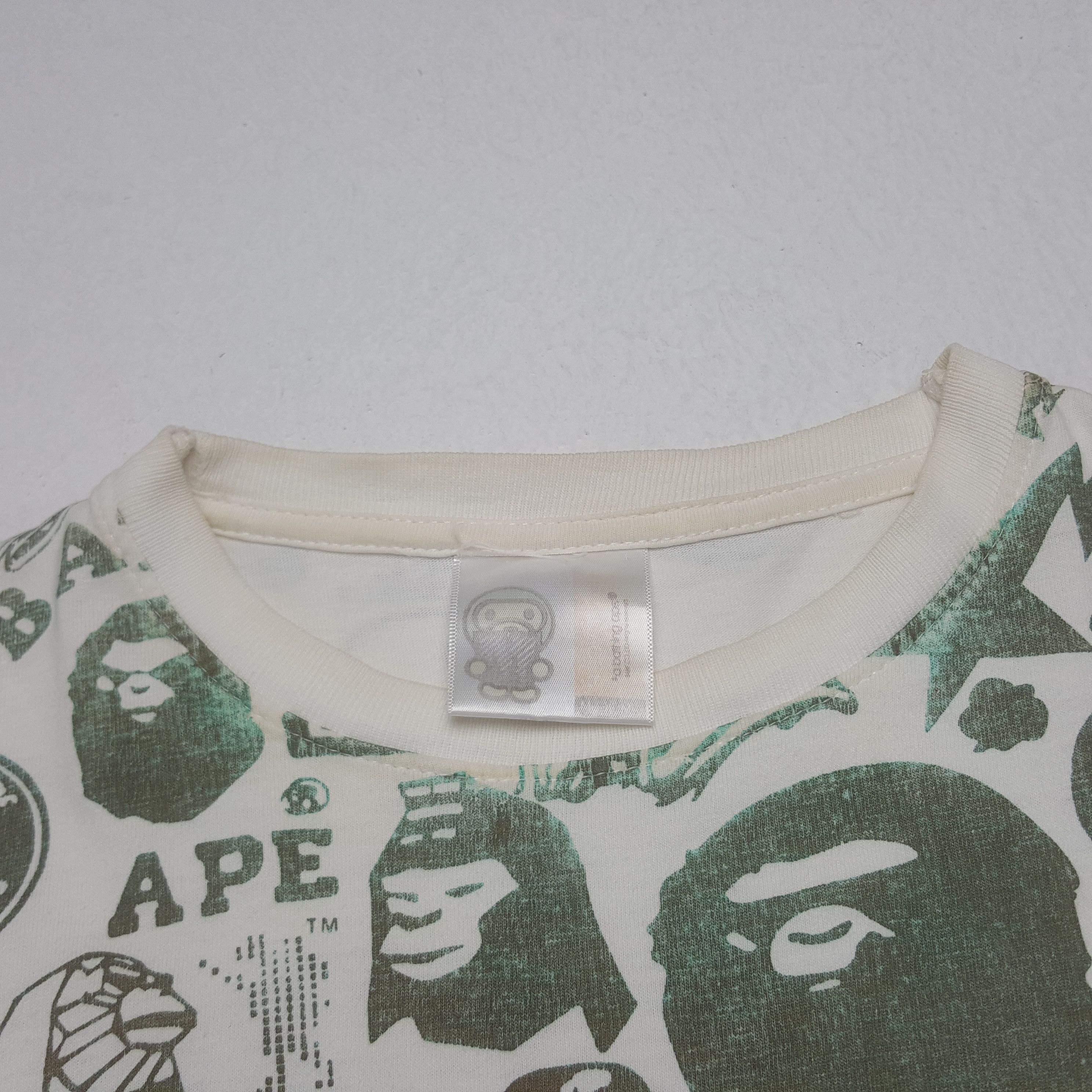 Japanese Brand × Vintage Vintage Bathing Ape Tshirt Size US M / EU 48-50 / 2 - 4 Thumbnail