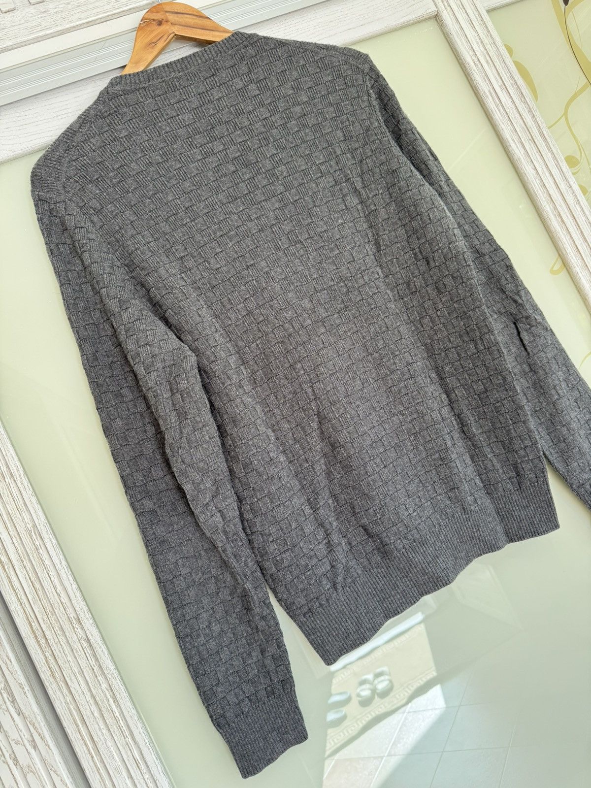 Louis Vuitton Louis Vuitton Damier Crew Neck Sweater LV Monogram Sweater Size US S / EU 44-46 / 1 - 10 Thumbnail