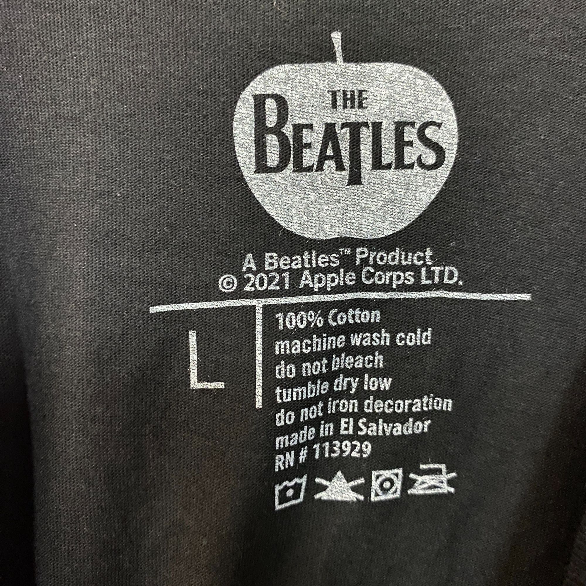Band Tees The Beatles Let It Be Album Cover Art T-Shirt Large Size US L / EU 52-54 / 3 - 4 Thumbnail