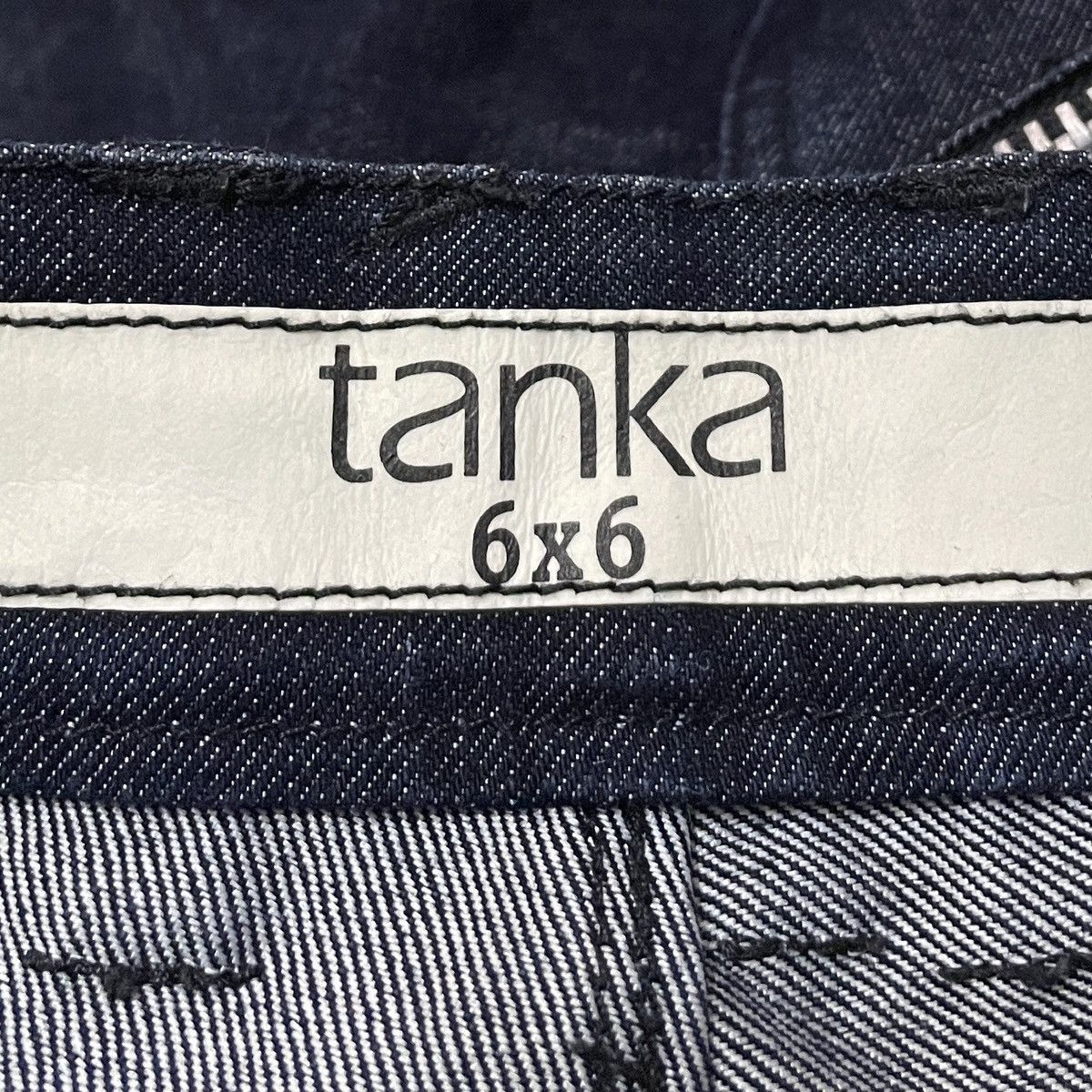 14th Addiction × Japanese Brand × Le Grande Bleu (L.G.B.) Rare Design Vintage Japanese Brand Tanka Zipper Jeans 2000s Size US 29 - 9 Thumbnail