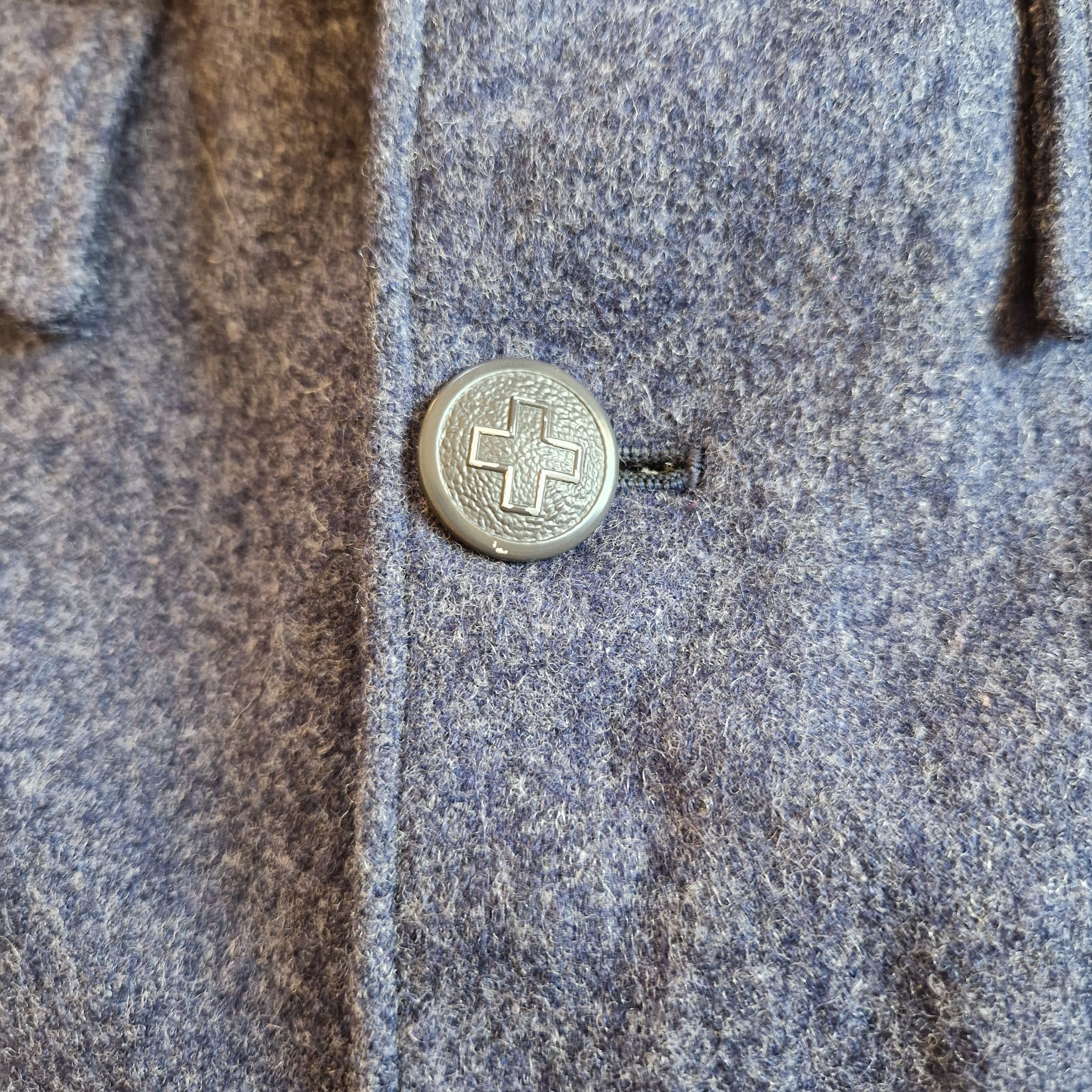Vintage Vintage wool swiss officer jacket Size US M / EU 48-50 / 2 - 3 Thumbnail