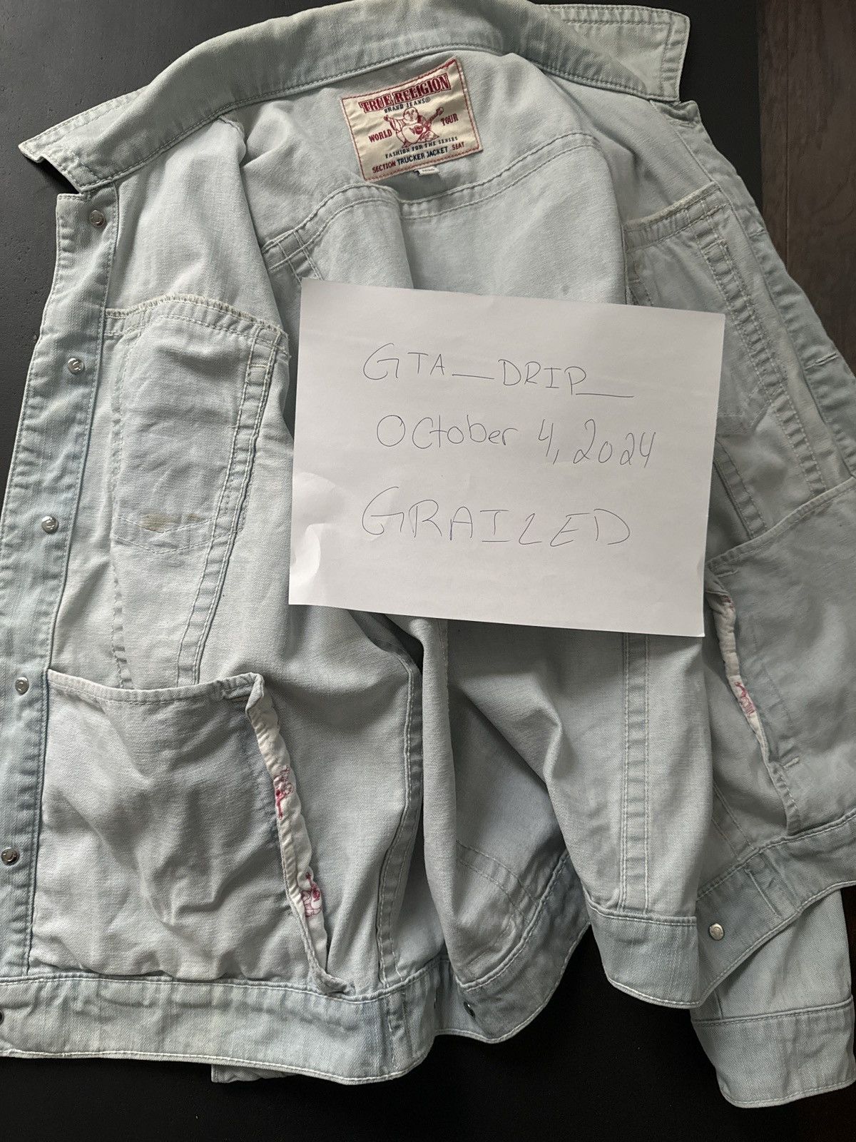 True Religion True religion Jean jacket Size US XL / EU 56 / 4 - 3 Thumbnail