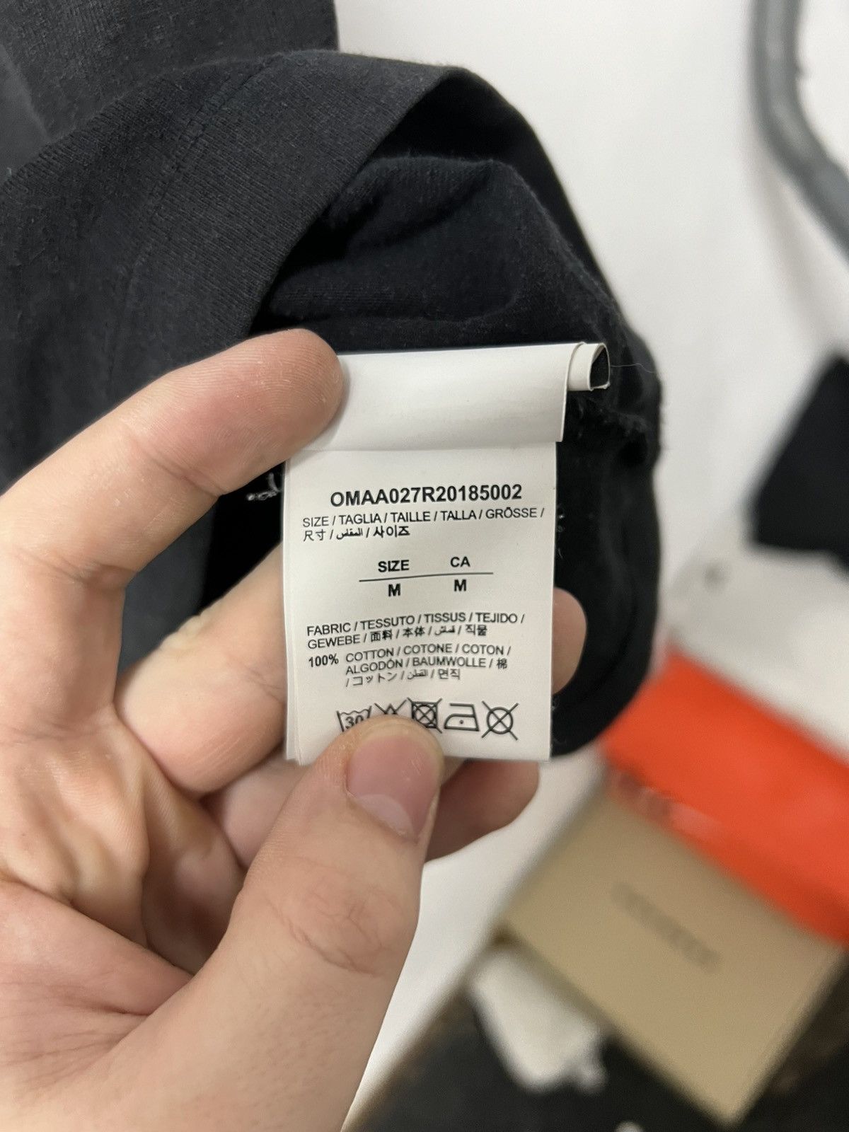 Off-White Off-White T-Shirt Big Logo Luxury Hype Rare Size US M / EU 48-50 / 2 - 8 Thumbnail