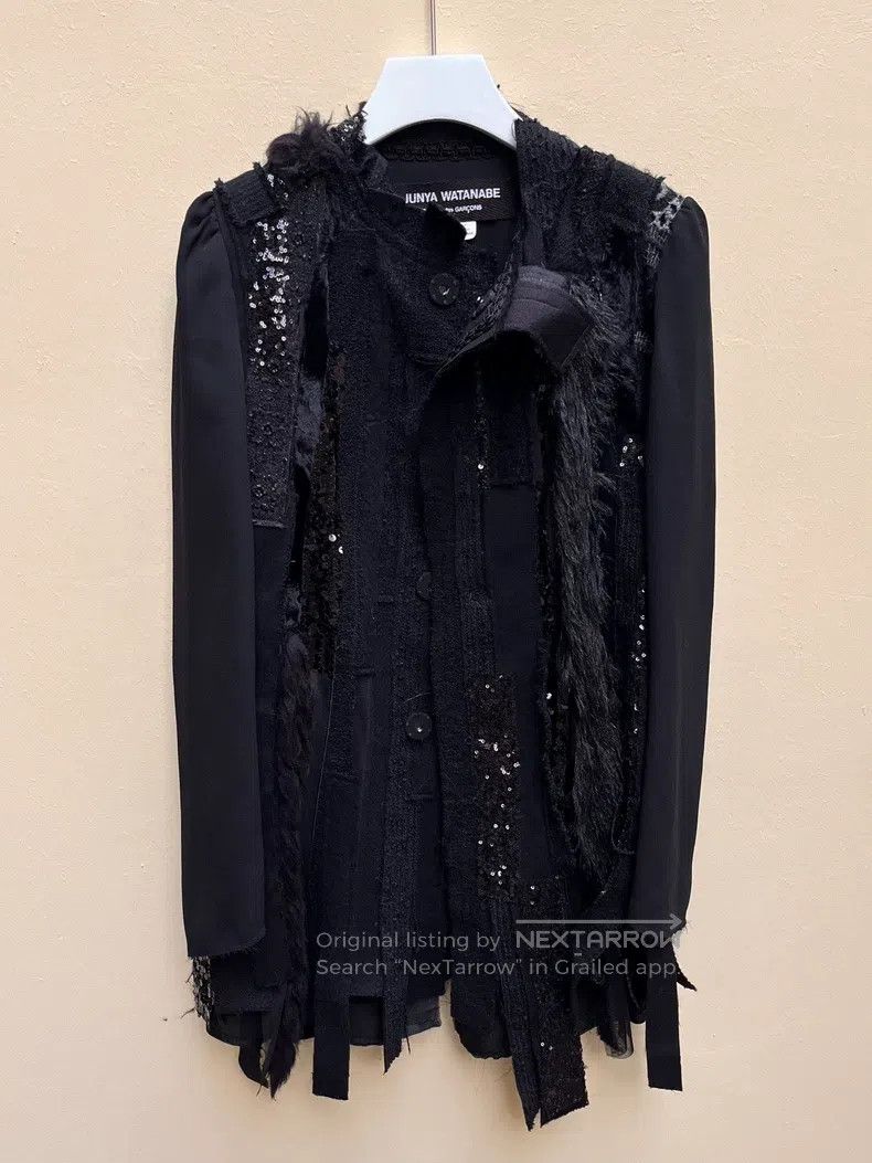 Junya Watanabe Junya Watanabe Mixed material collage coat Size S / US 4 / IT 40 - 3 Thumbnail